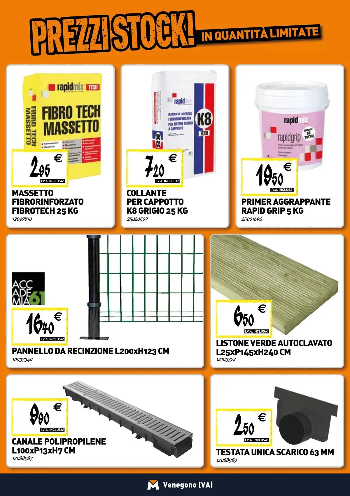 Nuovo TECNOMAT - Straordinari prezzi stock! dal 19/02/2026 > offerte anteprima 🛍️ | Pagina: 14 | Prodotti: Recinzione