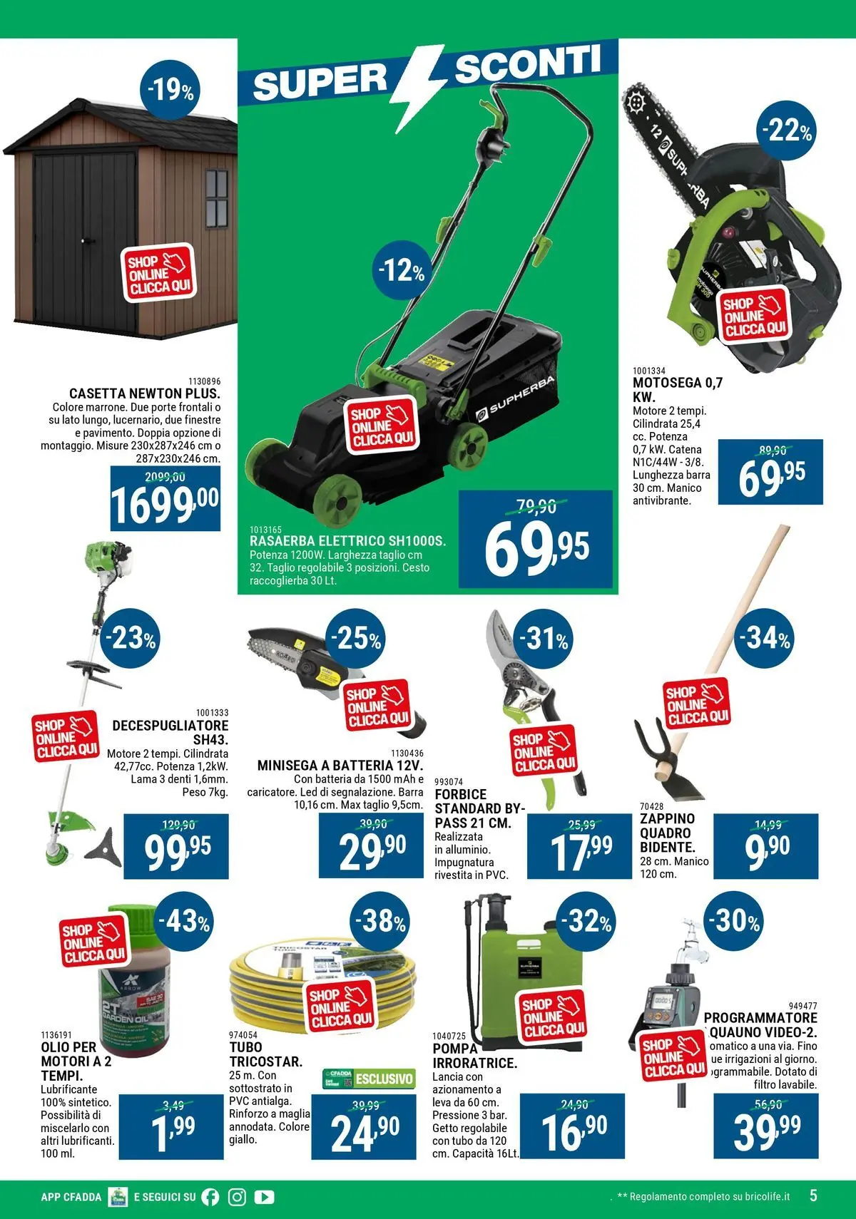 Nuovo CFadda - Super Sconti Febbraio dal 18/02/2026 > offerte anteprima 🛍️ | Pagina: 5