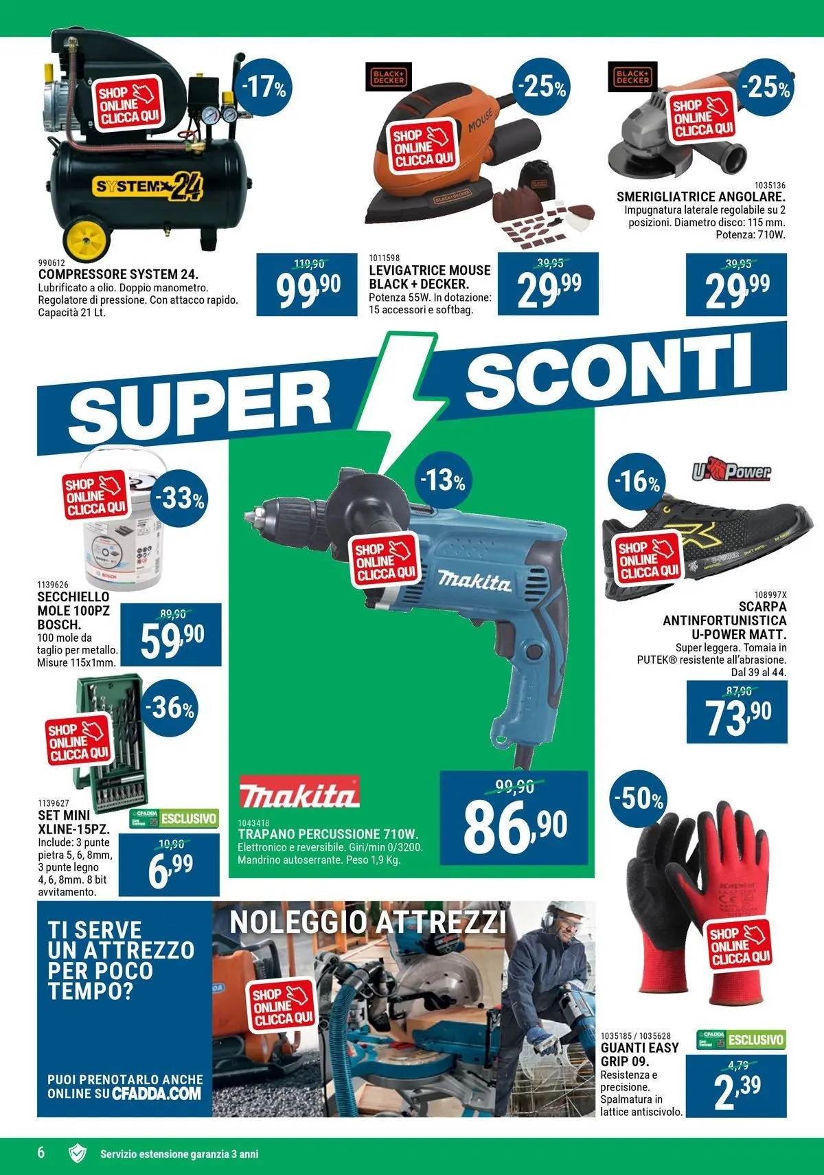 Nuovo CFadda - Super Sconti Febbraio dal 18/02/2026 > offerte anteprima 🛍️ | Pagina: 6