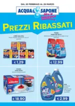 Acqua & Sapone Prezzi ribassati - dal 20.02.2026