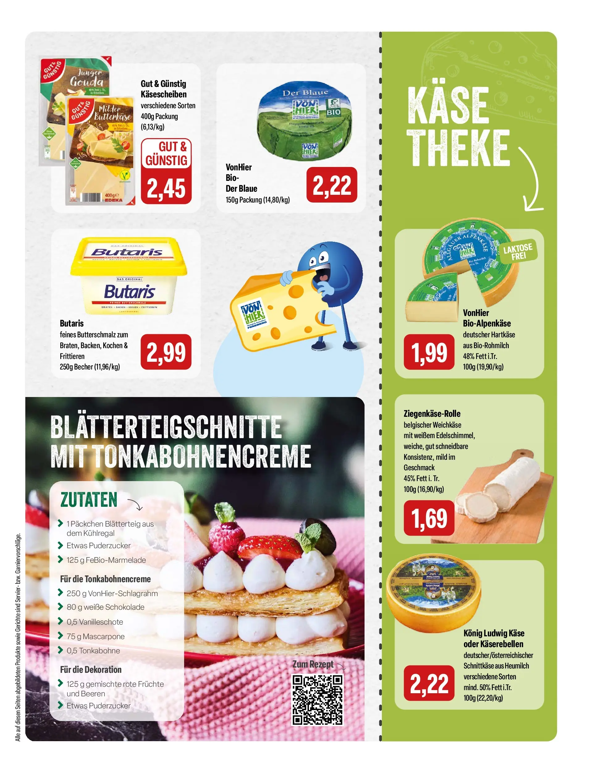 Feneberg - Feneberg: Aktuelle Angebote (ab 23.02.2026) zum Blättern | Seite: 7 | Produkte: Butterschmalz, Mascarpone, Theke, Schokolade