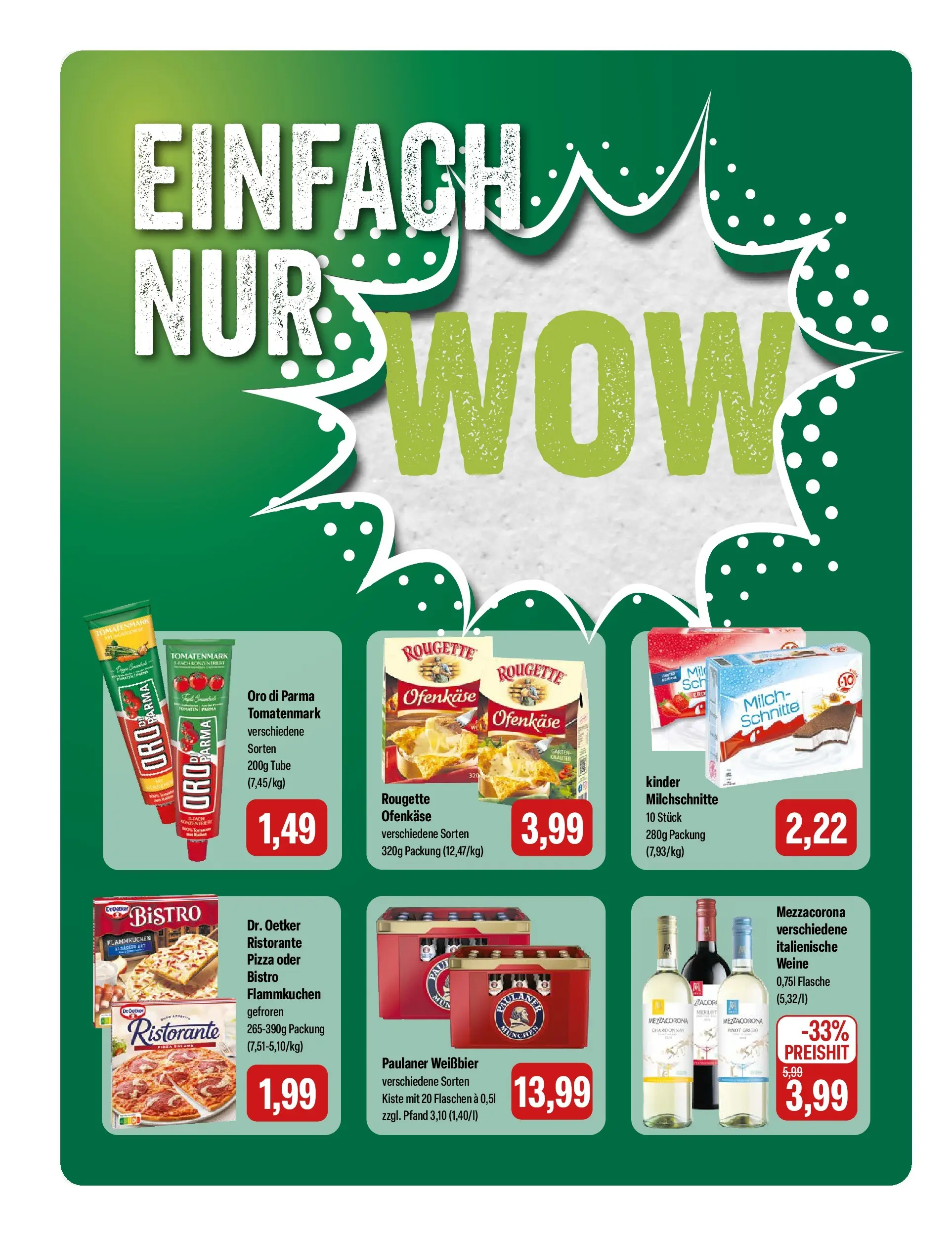 Feneberg - Feneberg: Aktuelle Angebote (ab 23.02.2026) zum Blättern | Seite: 8 | Produkte: Ristorante, Weißbier, Oro di parma, Paulaner