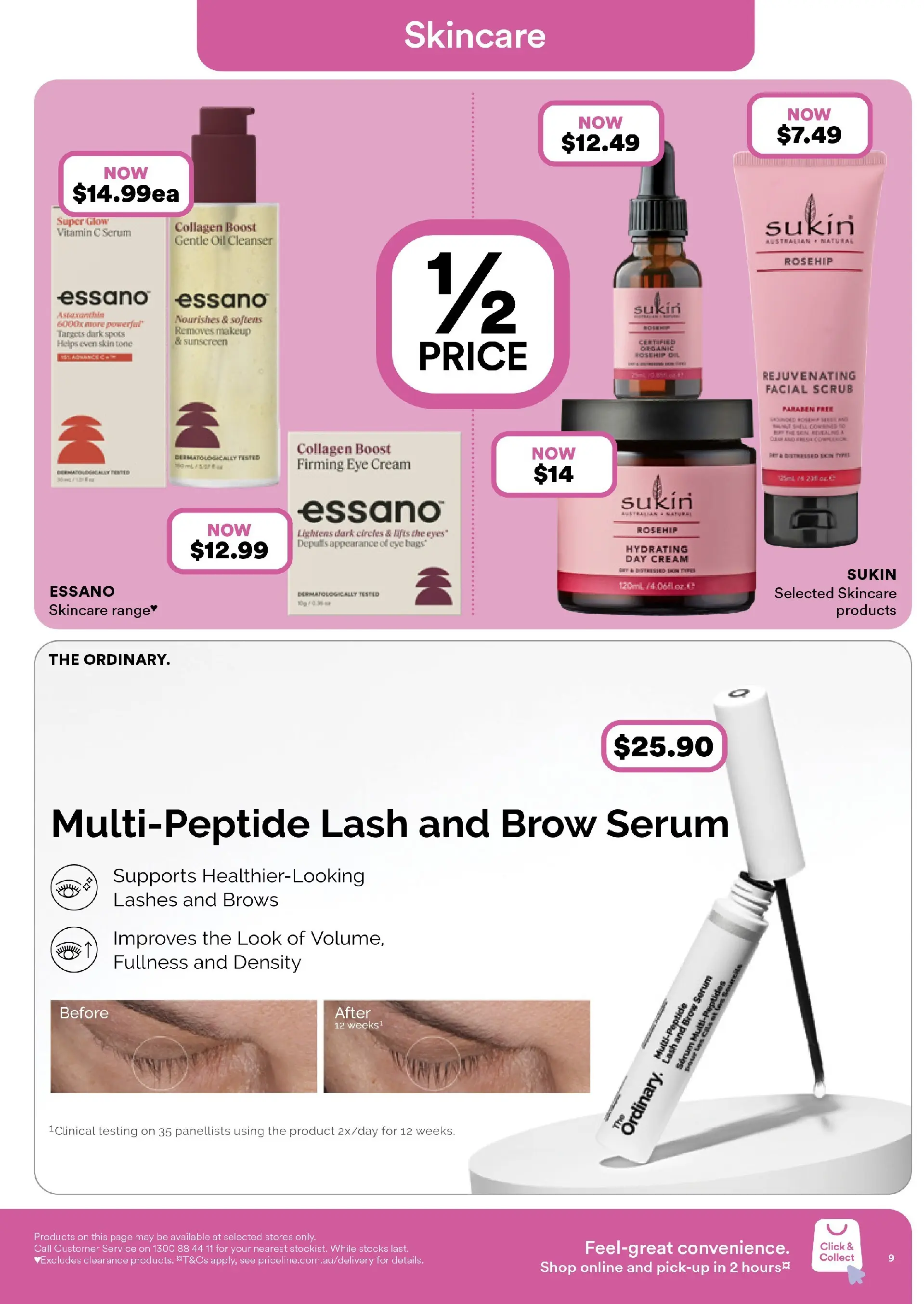 Priceline Pharmacy Catalogue Corrimal  - 19/02/2026 > weekly / monthly specials | Page: 9 | Products: Oil, Sunscreen, Makeup, Vitamin