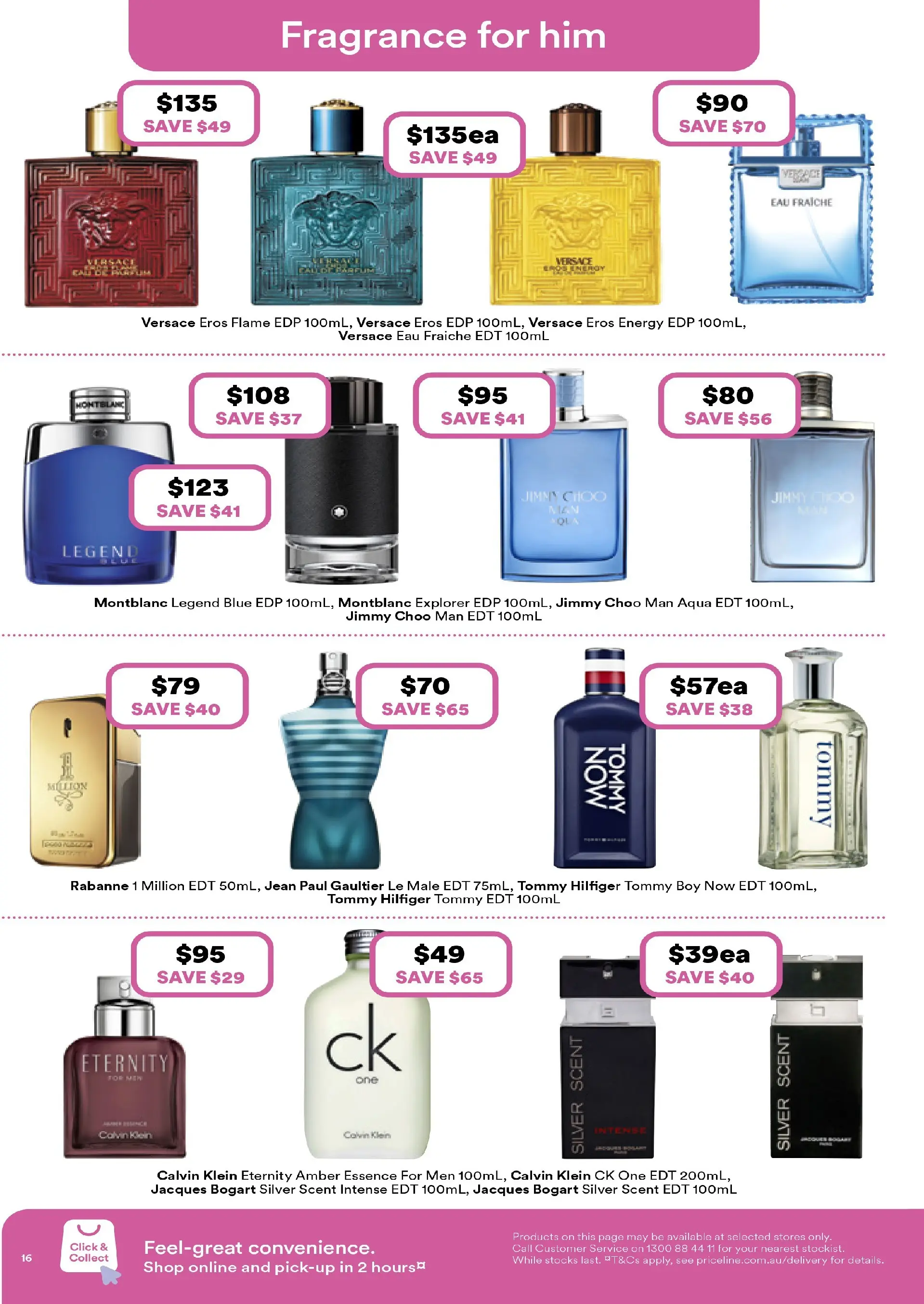 Priceline Pharmacy Catalogue Corrimal  - 19/02/2026 > weekly / monthly specials | Page: 16 | Products: Fragrance