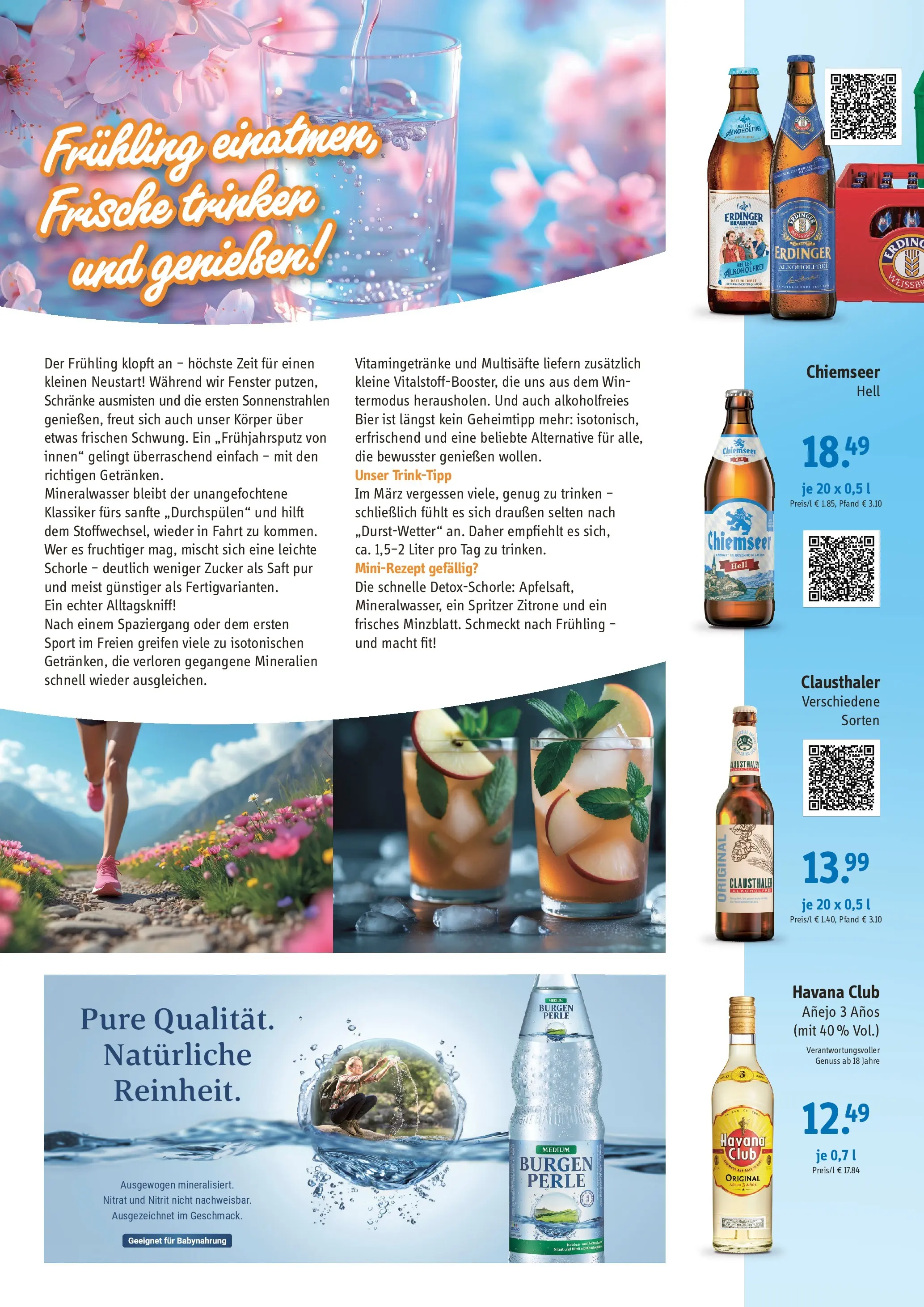 Angebote - Getränke Armbruster: Angebote (ab 01.03.2026) zum Blättern | Seite: 2 | Produkte: Erdinger, Babynahrung, Zitrone, Saft