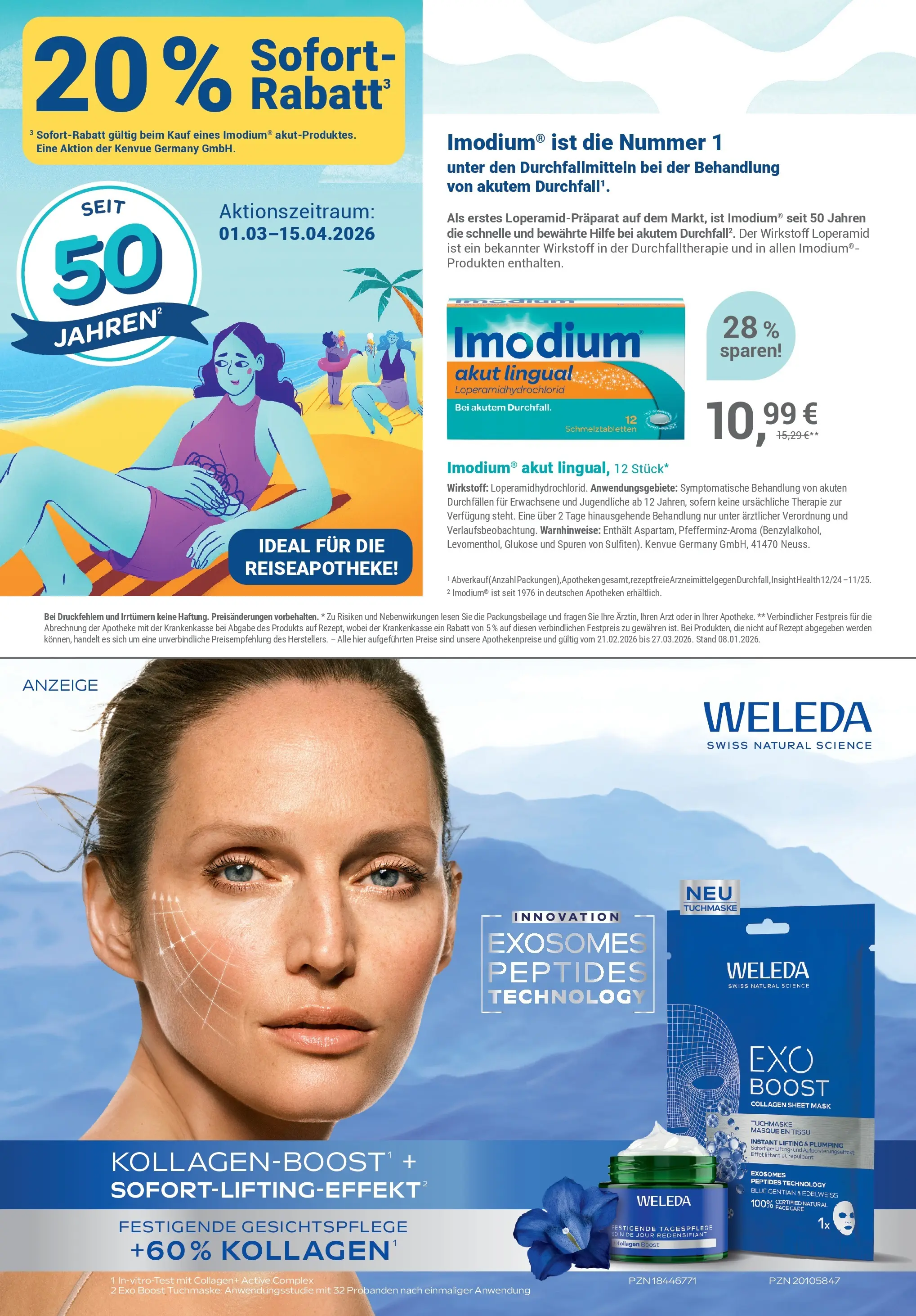 Angebote - Ihre Apotheke vor Ort: Jetzt alle Angebote auch online entdecken! (ab 20.02.2026) zum Blättern | Seite: 7 | Produkte: Tuchmaske