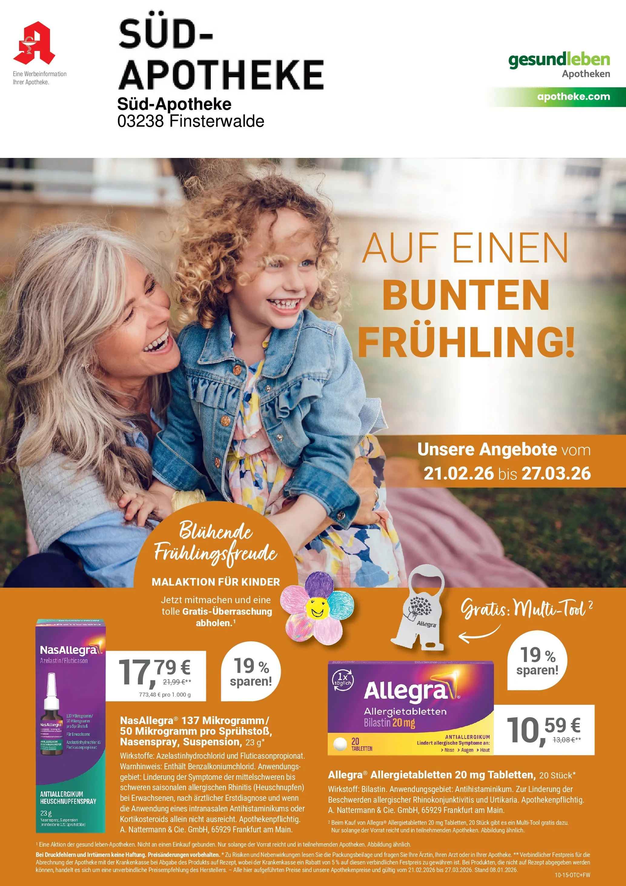 Angebote - Ihre Apotheke vor Ort: Jetzt alle Angebote auch online entdecken! (ab 20.02.2026) zum Blättern | Seite: 1