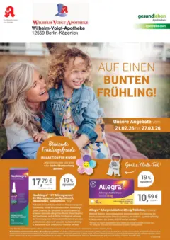 Angebote - Ihre Apotheke vor Ort: Jetzt alle Angebote auch online entdecken! ab 20.02.2026 gültig