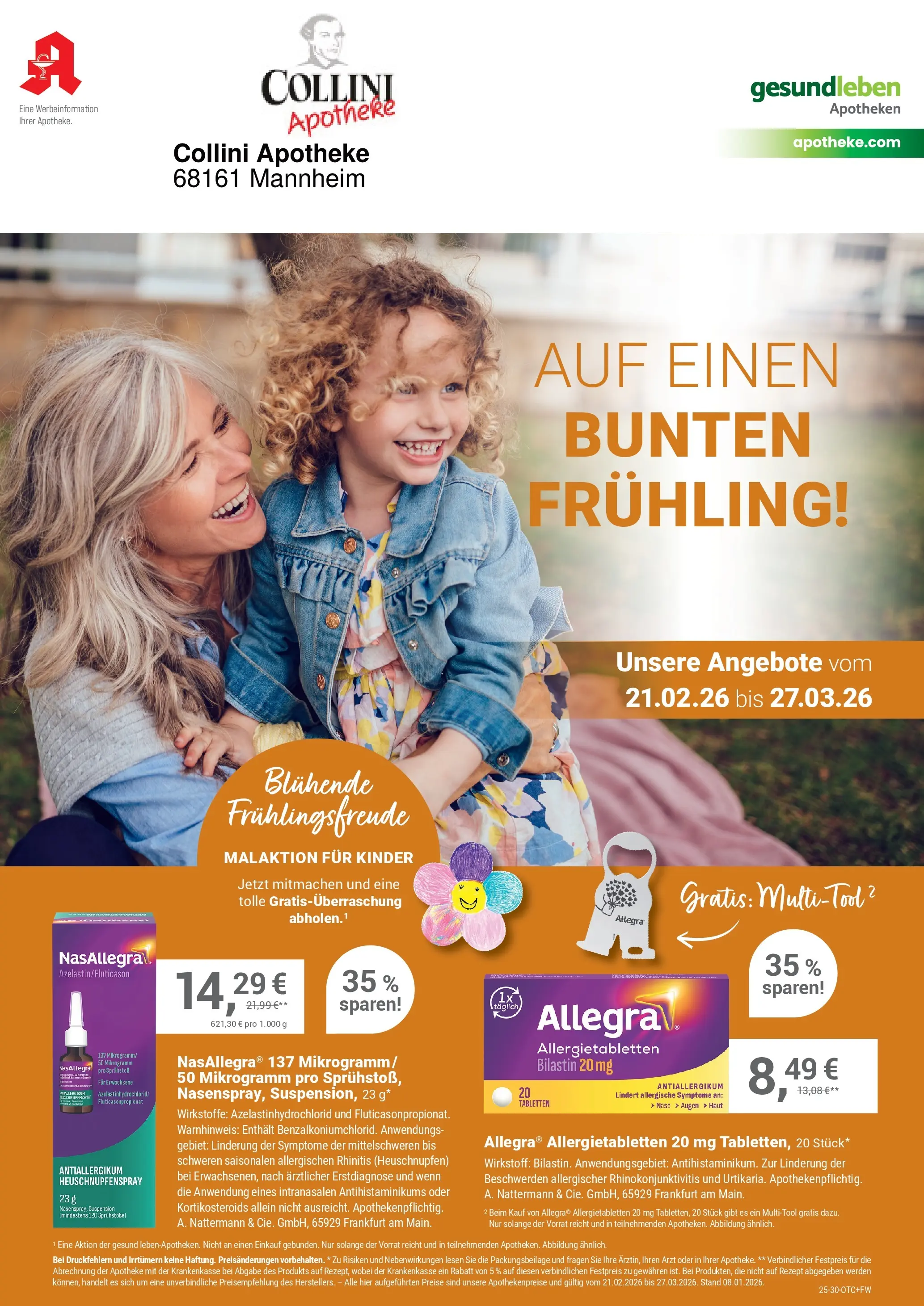 Angebote - Ihre Apotheke vor Ort: Jetzt alle Angebote auch online entdecken! (ab 20.02.2026) zum Blättern | Seite: 1