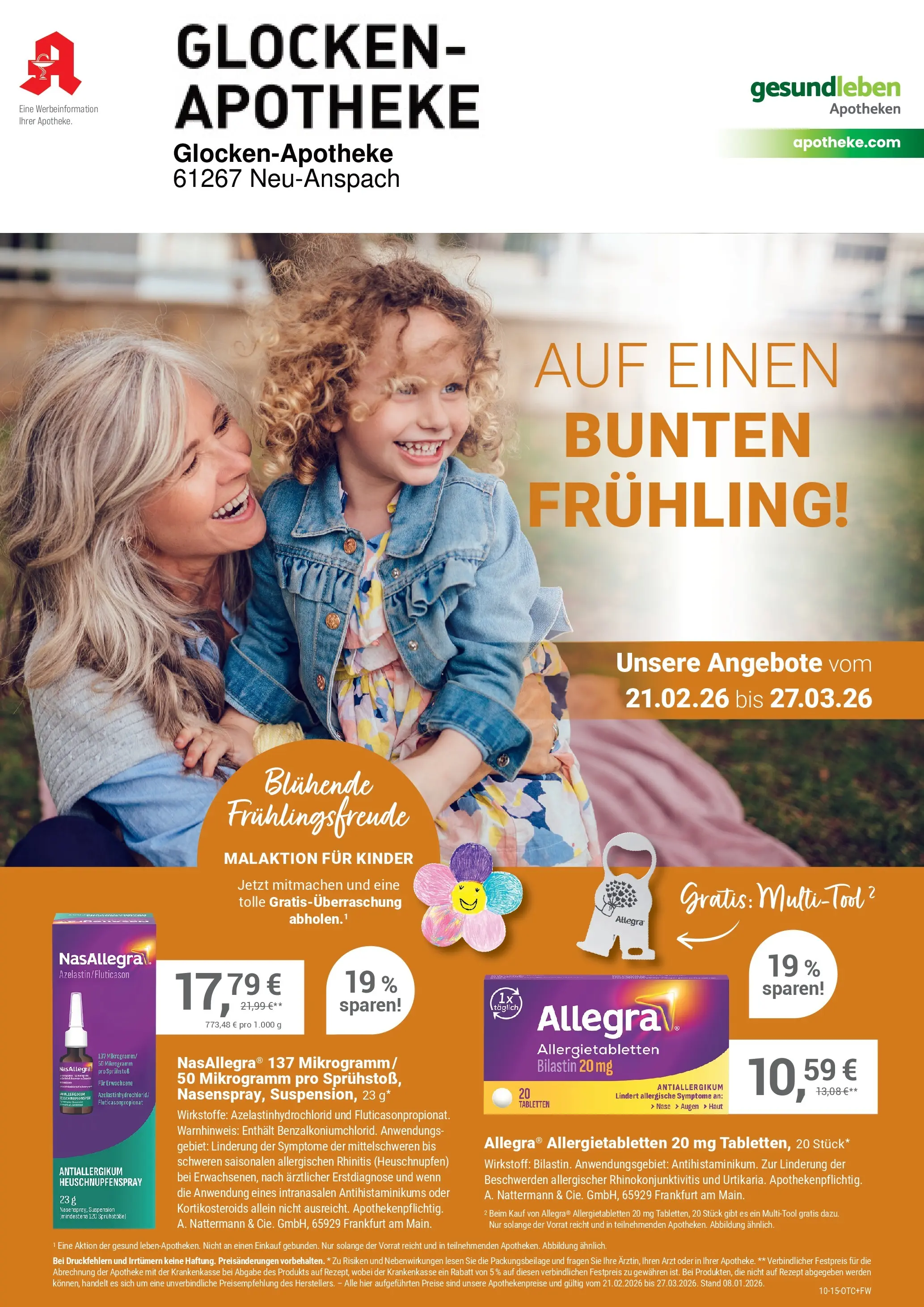 Angebote - Ihre Apotheke vor Ort: Jetzt alle Angebote auch online entdecken! (ab 20.02.2026) zum Blättern | Seite: 1