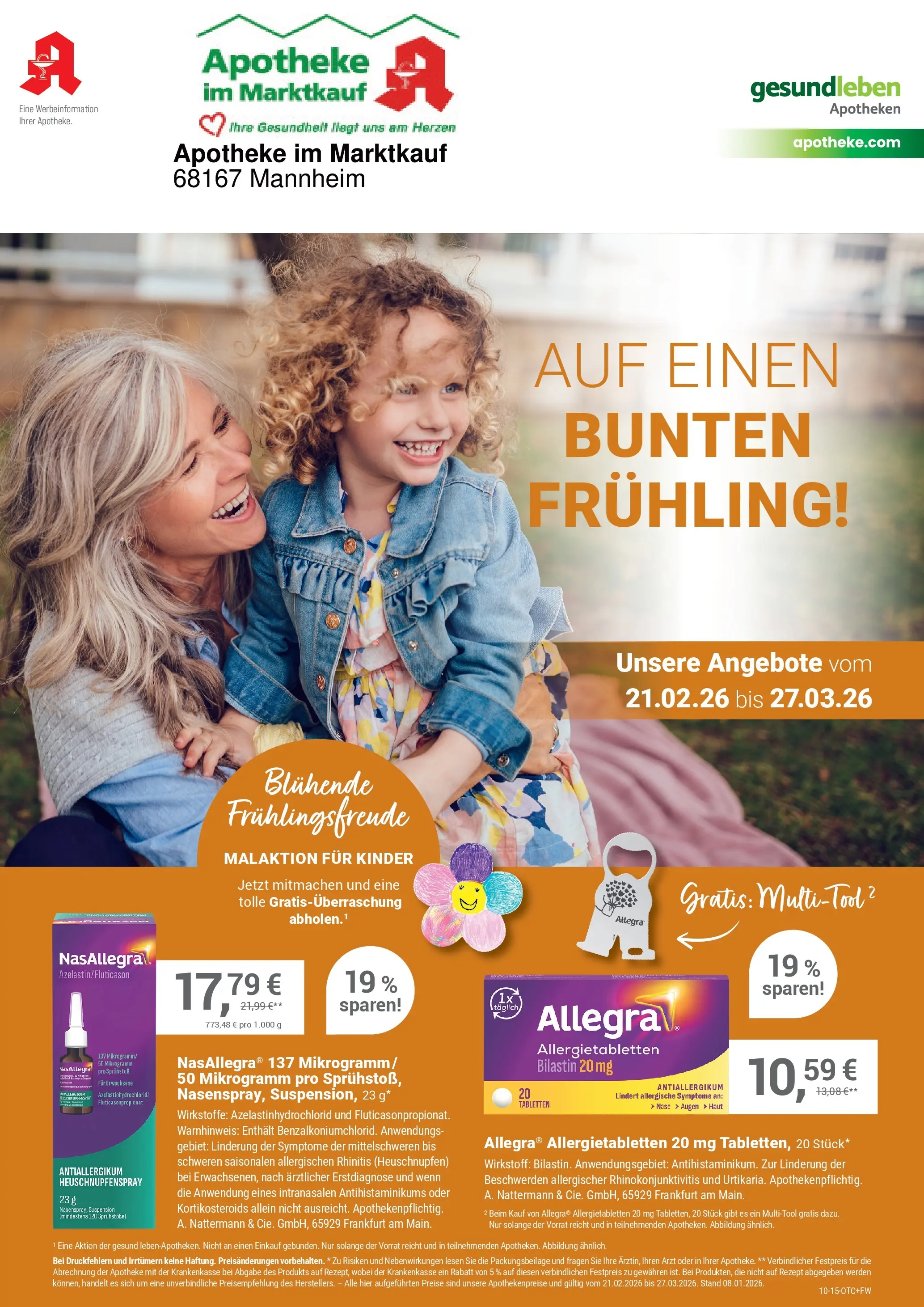 Angebote - Ihre Apotheke vor Ort: Jetzt alle Angebote auch online entdecken! (ab 20.02.2026) zum Blättern | Seite: 1