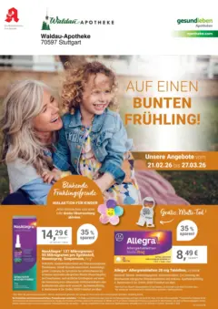 Angebote - Ihre Apotheke vor Ort: Jetzt alle Angebote auch online entdecken! ab 20.02.2026 gültig