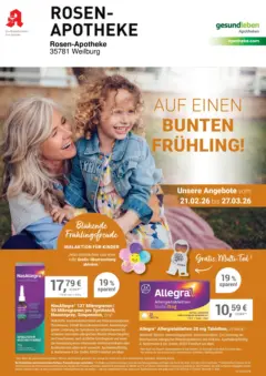 Angebote - Ihre Apotheke vor Ort: Jetzt alle Angebote auch online entdecken! ab 20.02.2026 gültig