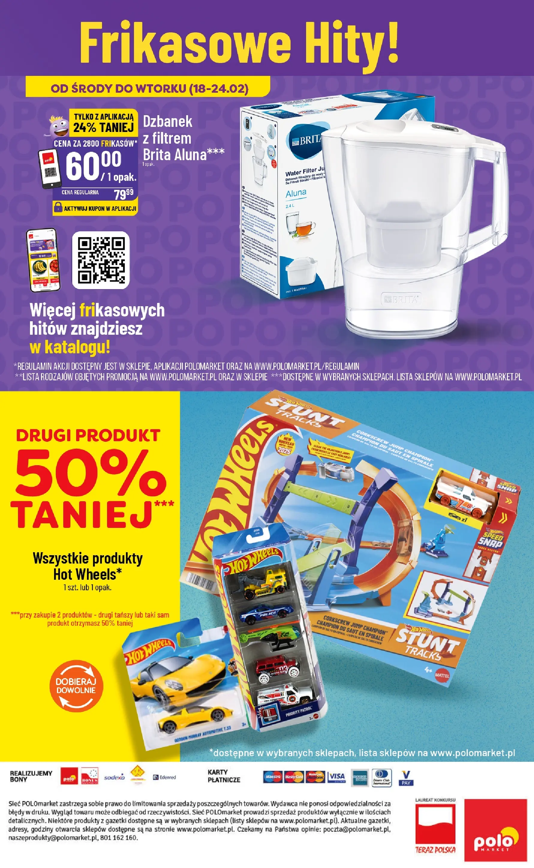 Nowa POLOmarket gazetka od jutra 18.02.2026 (PDF) | Strona: 6 | Produkty: Dzbanek