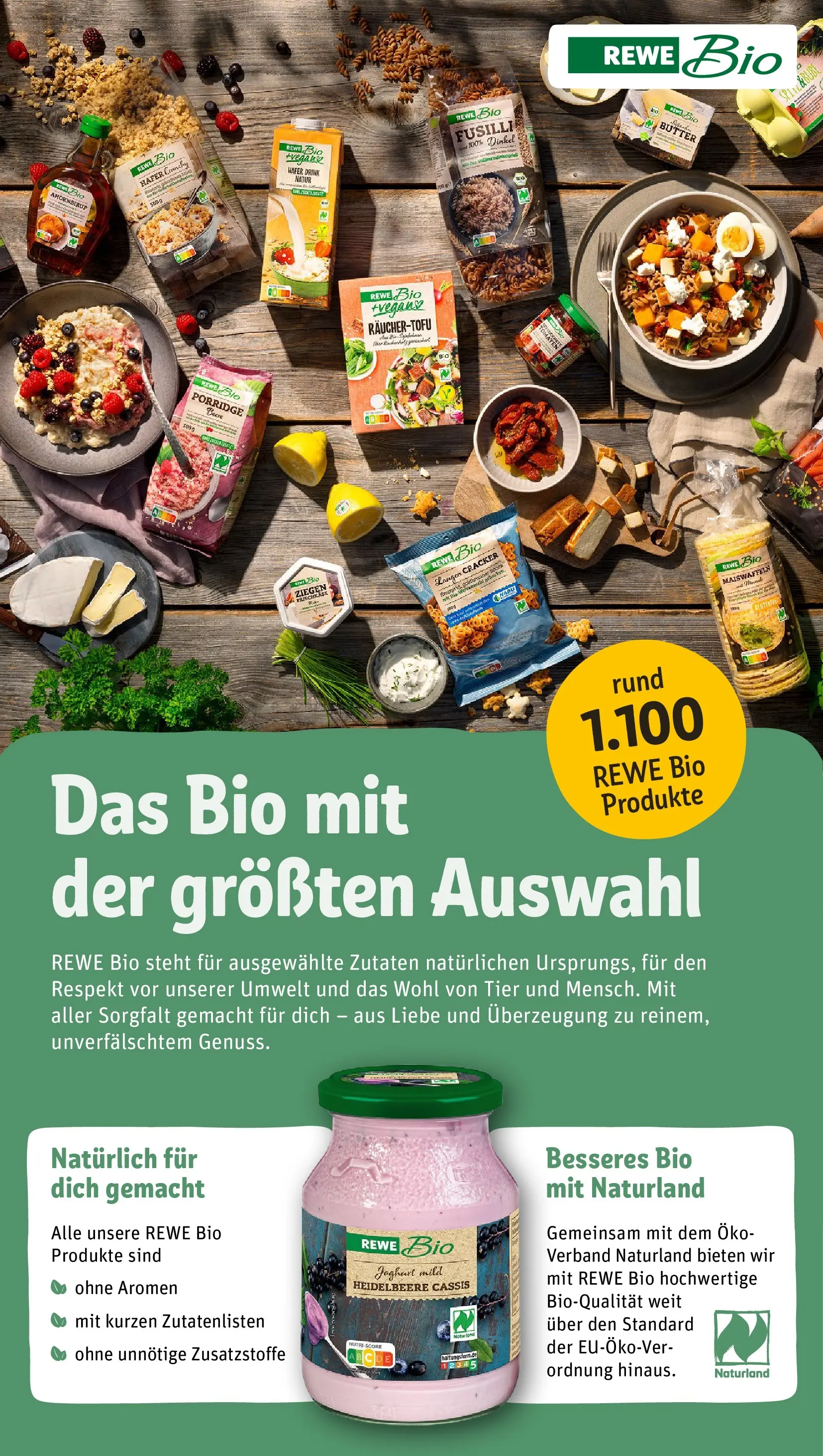 REWE Prospekt ab 22.02.2026 zum Blättern » Angebote | Seite: 21 | Produkte: Butter, Joghurt, Weizenmehl, Pasta