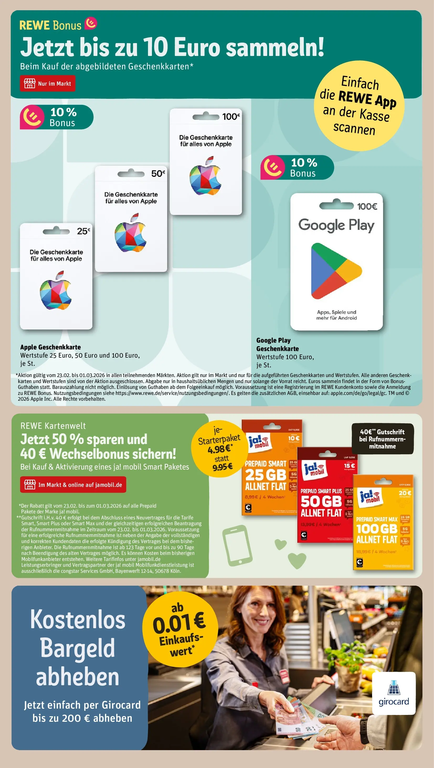 REWE Prospekt ab 22.02.2026 zum Blättern » Angebote | Seite: 26 | Produkte: Apple