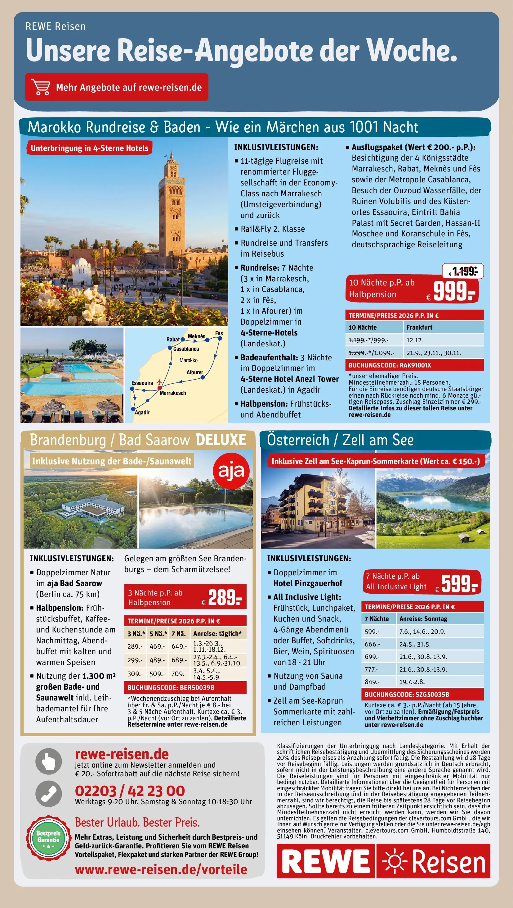 REWE Prospekt ab 22.02.2026 zum Blättern » Angebote | Seite: 27 | Produkte: Kaffee, Bademantel, Kuchen, Uhr