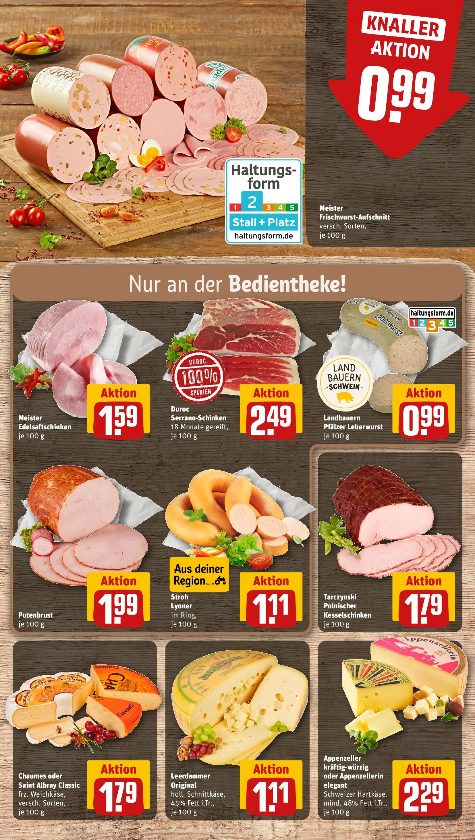 REWE Prospekt ab 22.02.2026 zum Blättern » Angebote | Seite: 9 | Produkte: Leerdammer