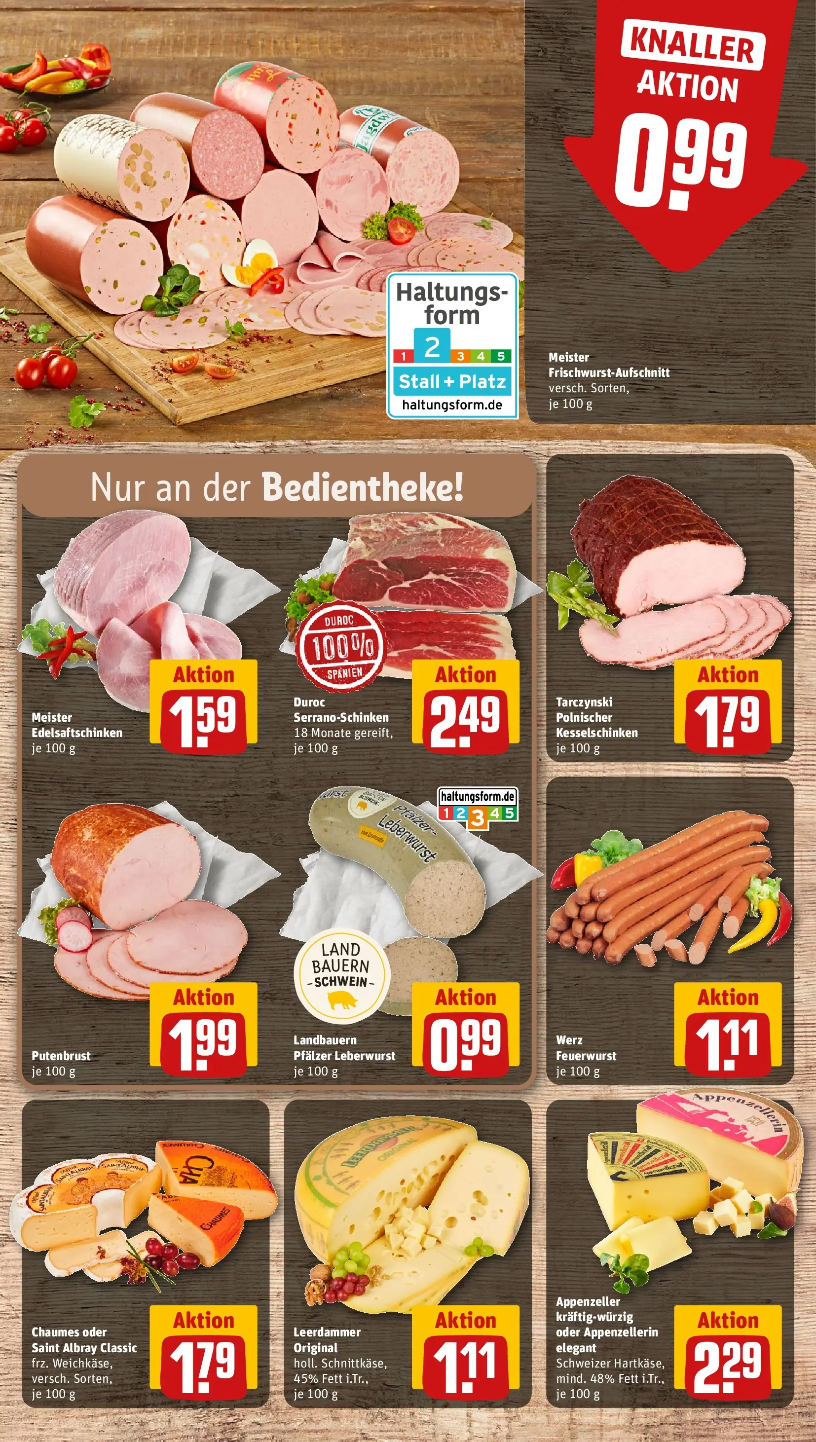 REWE Prospekt ab 22.02.2026 zum Blättern » Angebote | Seite: 9 | Produkte: Leerdammer