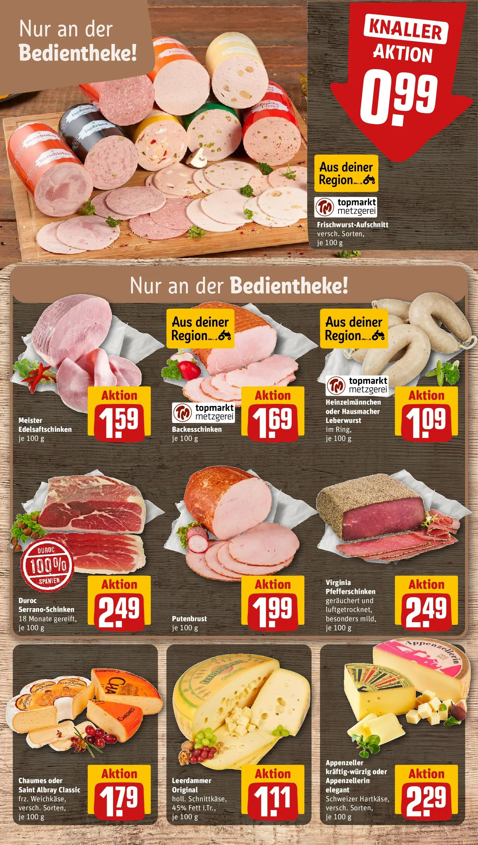 REWE Prospekt ab 22.02.2026 zum Blättern » Angebote | Seite: 9 | Produkte: Leerdammer