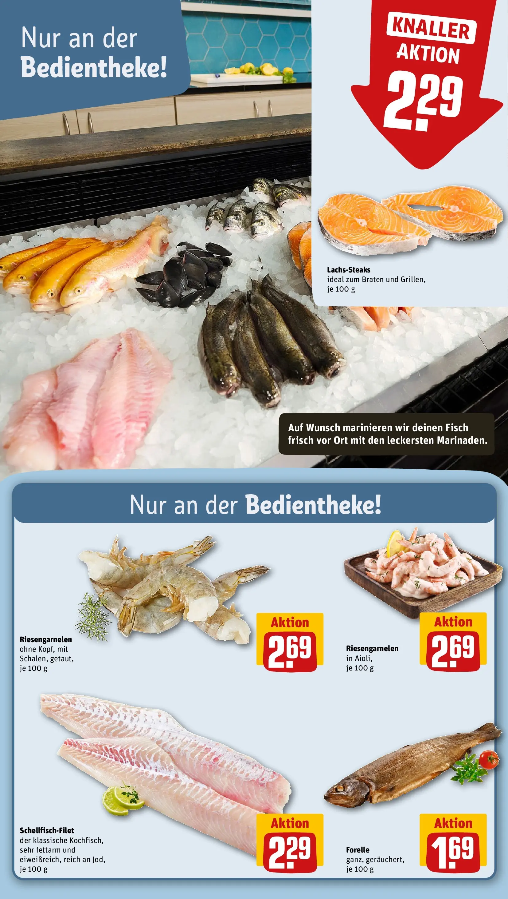 REWE Prospekt ab 22.02.2026 zum Blättern » Angebote | Seite: 35 | Produkte: Fisch, Steak