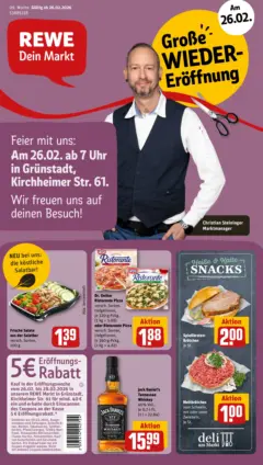 Rewe prospekt Grünstadt	 ab 22.02.2026 gültig