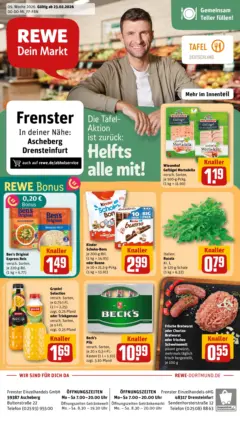Rewe prospekt Ascheberg	 ab 22.02.2026 gültig
