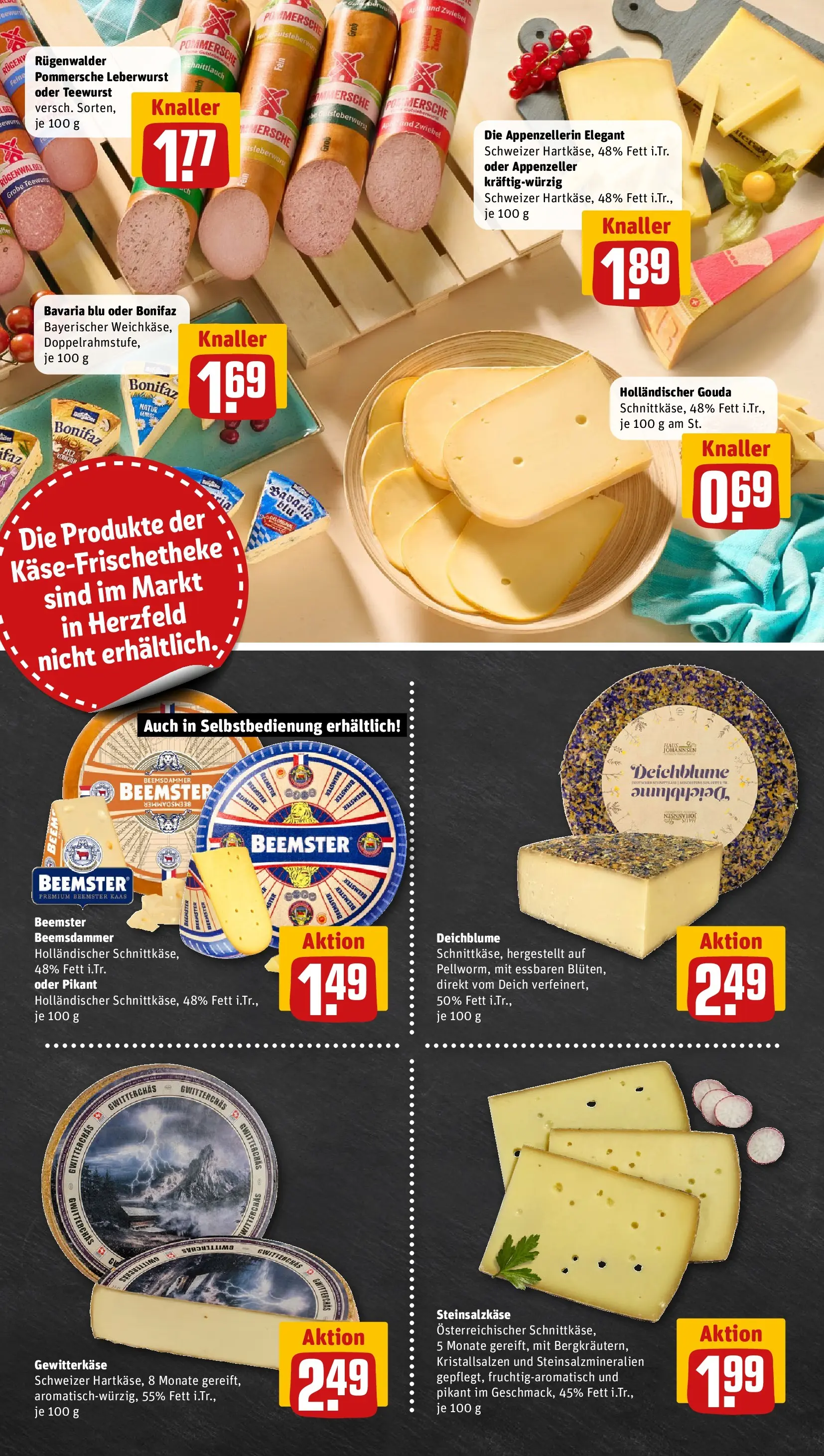 REWE Prospekt ab 22.02.2026 zum Blättern » Angebote | Seite: 9 | Produkte: Gouda