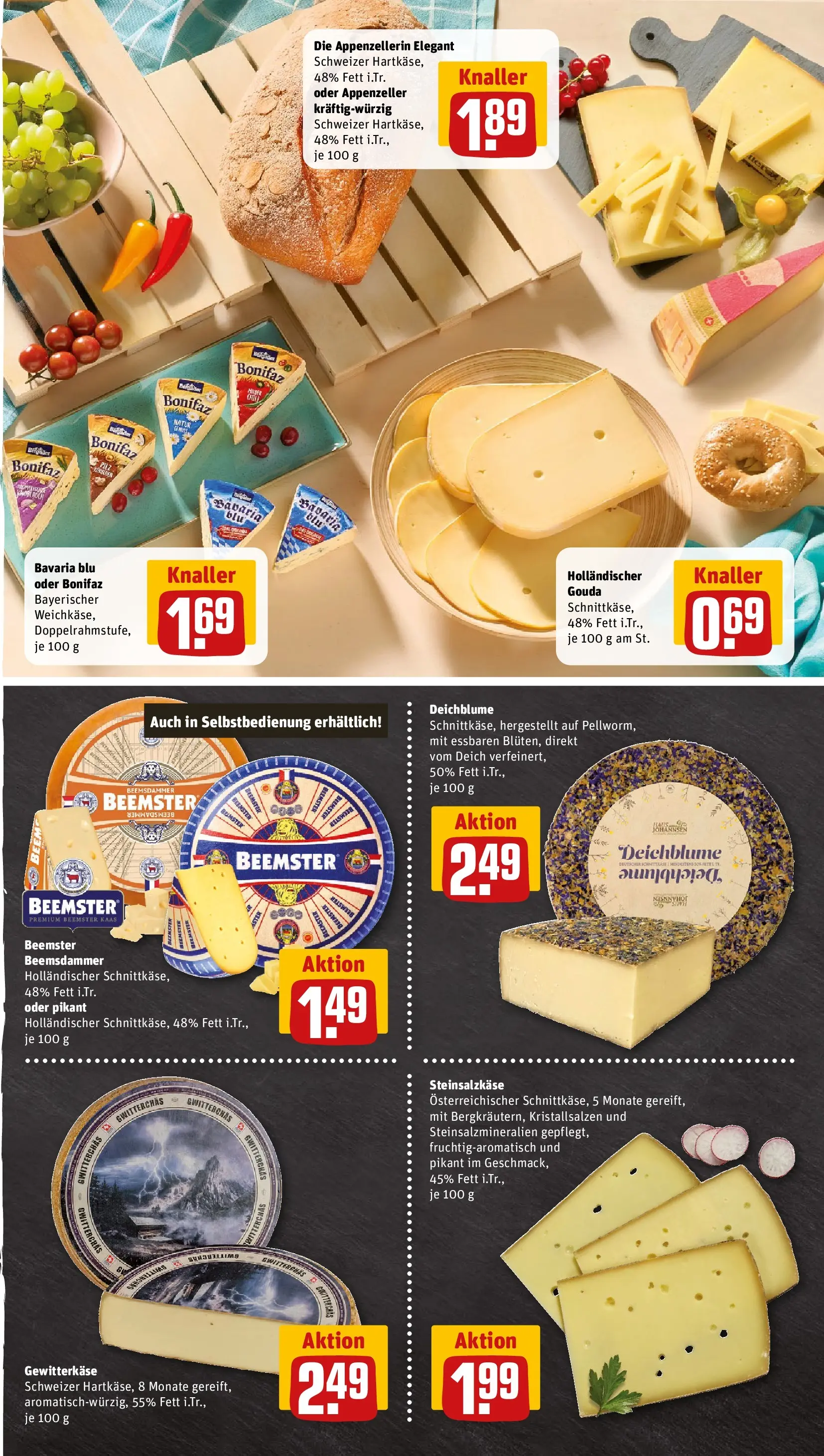 REWE Prospekt ab 22.02.2026 zum Blättern » Angebote | Seite: 9 | Produkte: Gouda