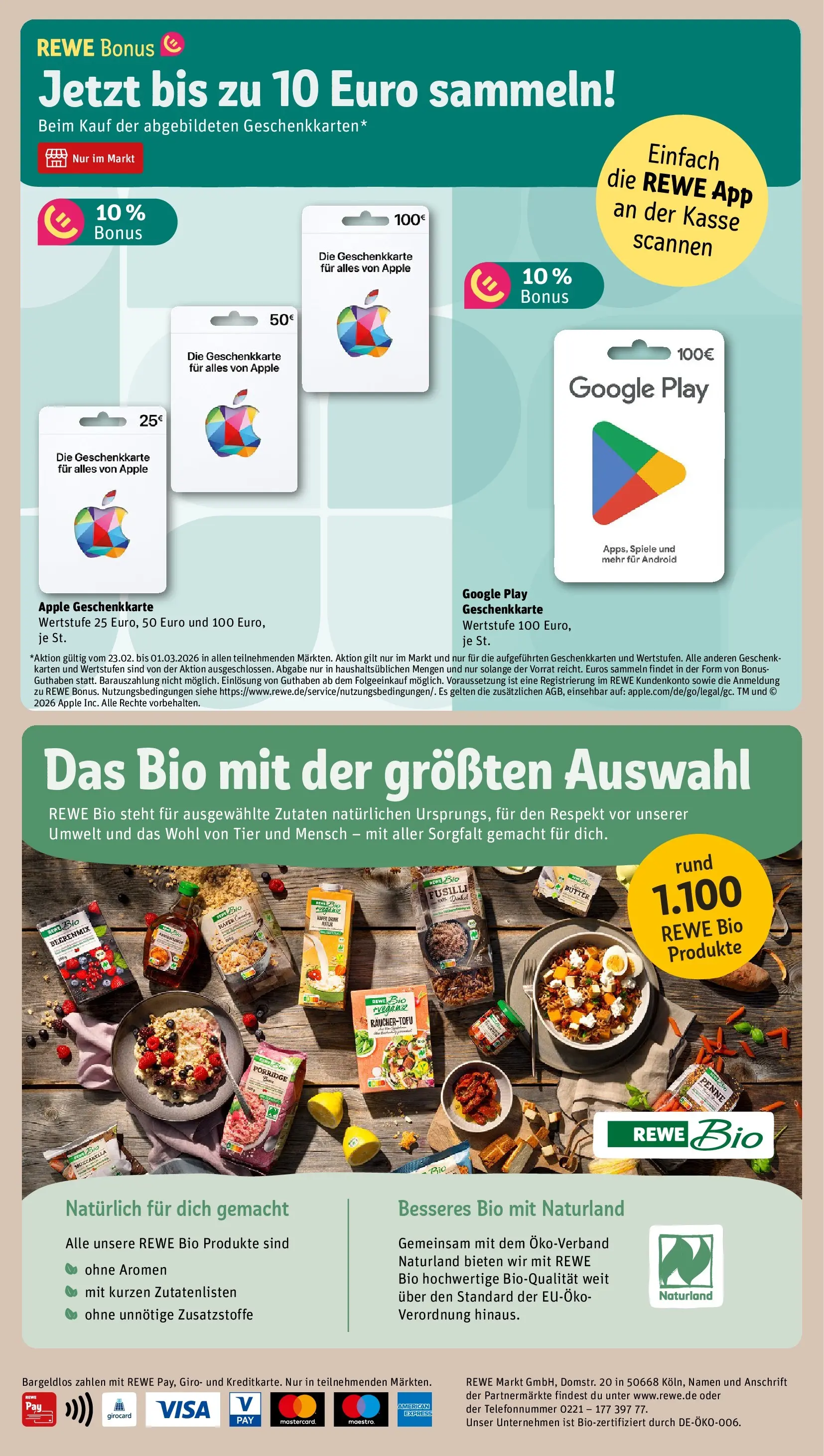 REWE Prospekt ab 22.02.2026 zum Blättern » Angebote | Seite: 16