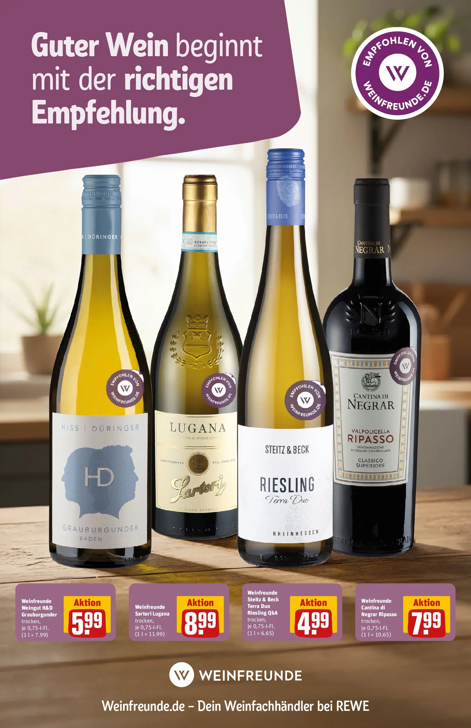REWE Prospekt ab 22.02.2026 zum Blättern » Angebote | Seite: 12 | Produkte: Wein