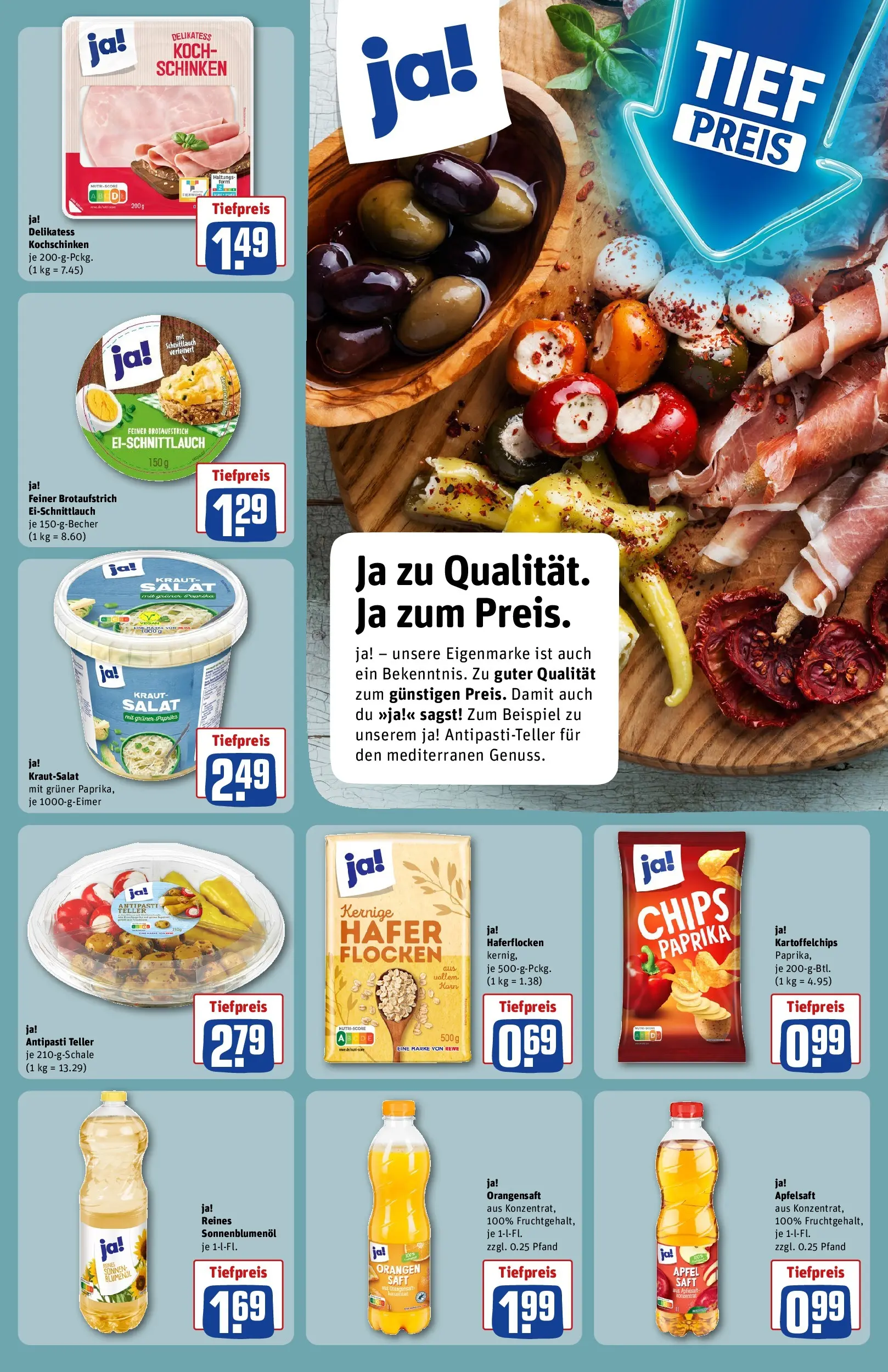 REWE Prospekt ab 22.02.2026 zum Blättern » Angebote | Seite: 14 | Produkte: Äpfel, Orangen, Orangensaft, Apfelsaft