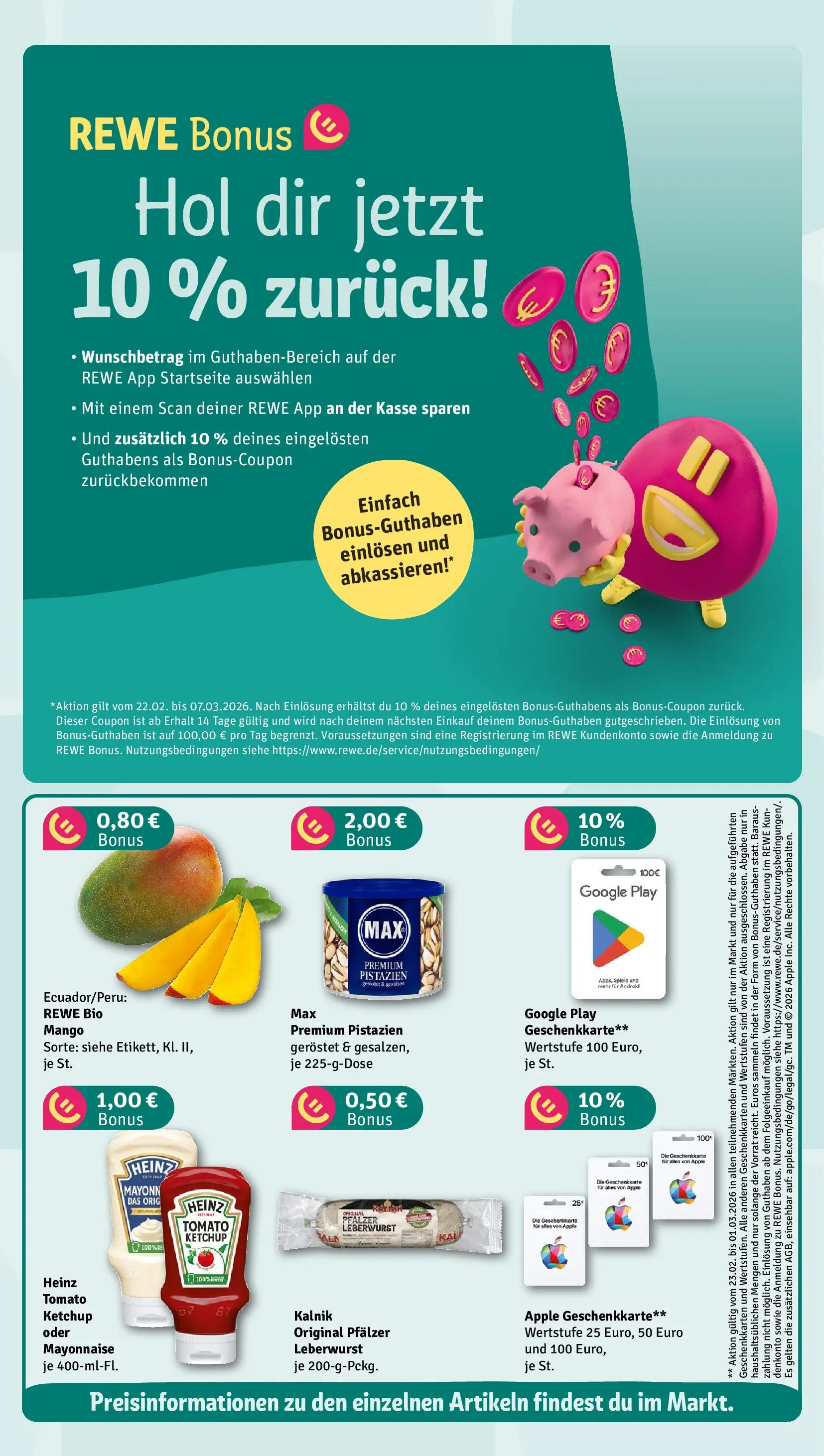 REWE Prospekt ab 22.02.2026 zum Blättern » Angebote | Seite: 4