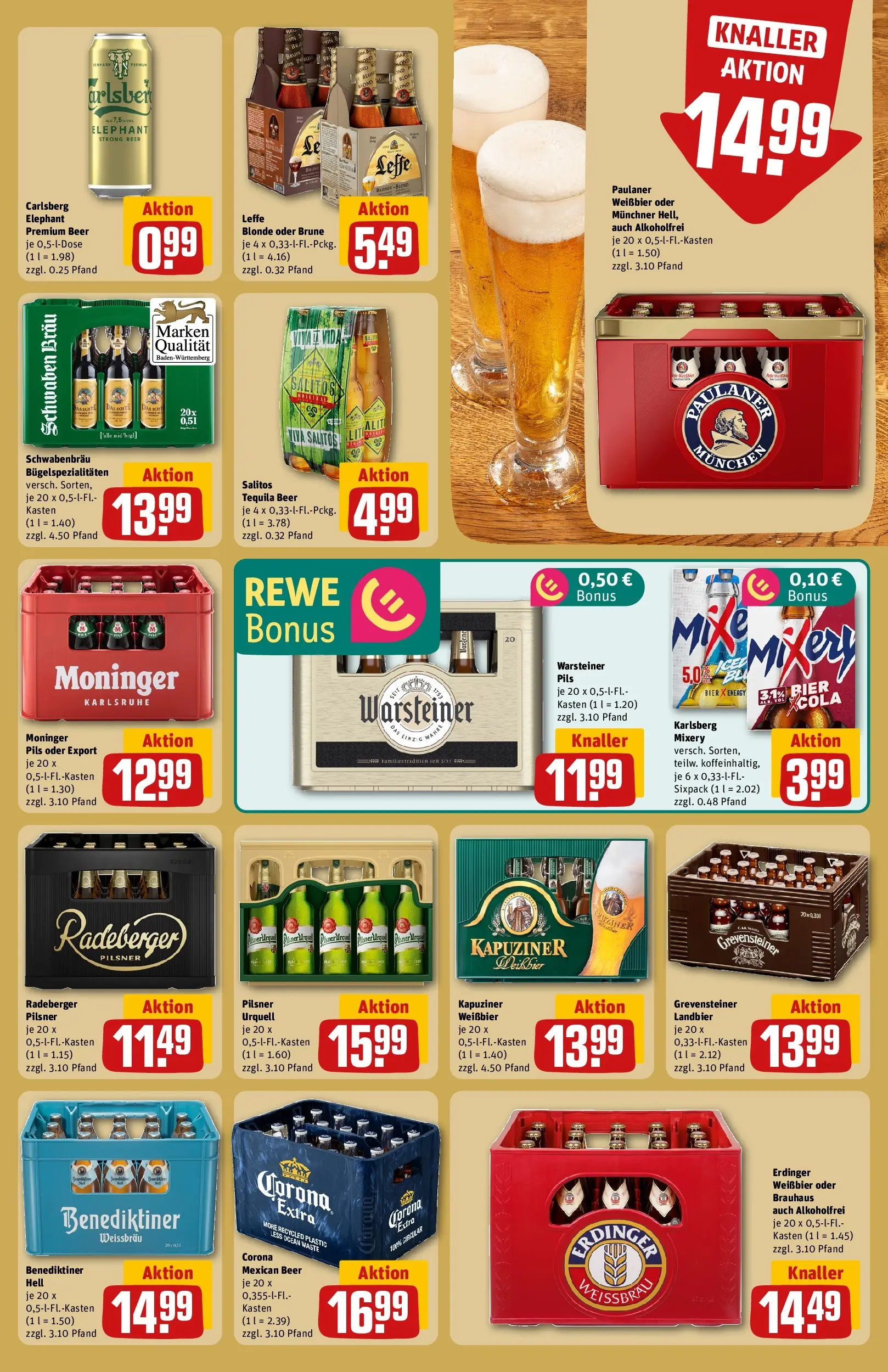 REWE Prospekt ab 22.02.2026 zum Blättern » Angebote | Seite: 17 | Produkte: Carlsberg, Energy, Weißbier, Pils