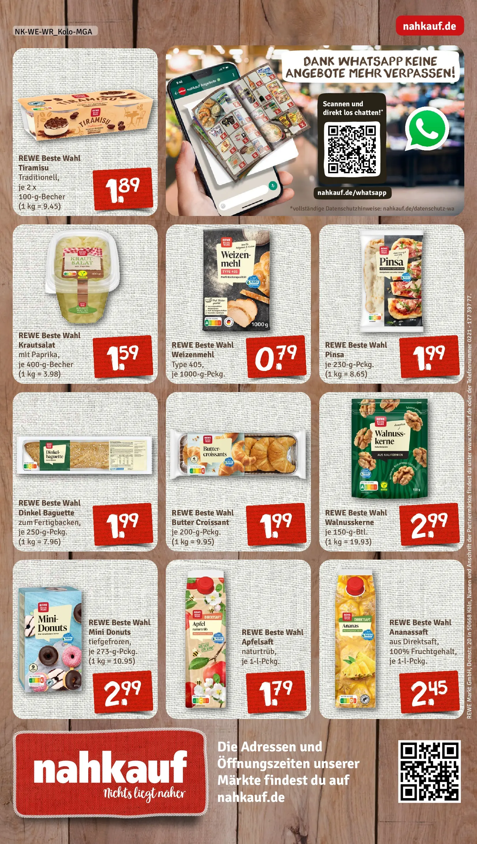 REWE Prospekt ab 22.02.2026 zum Blättern » Angebote | Seite: 8