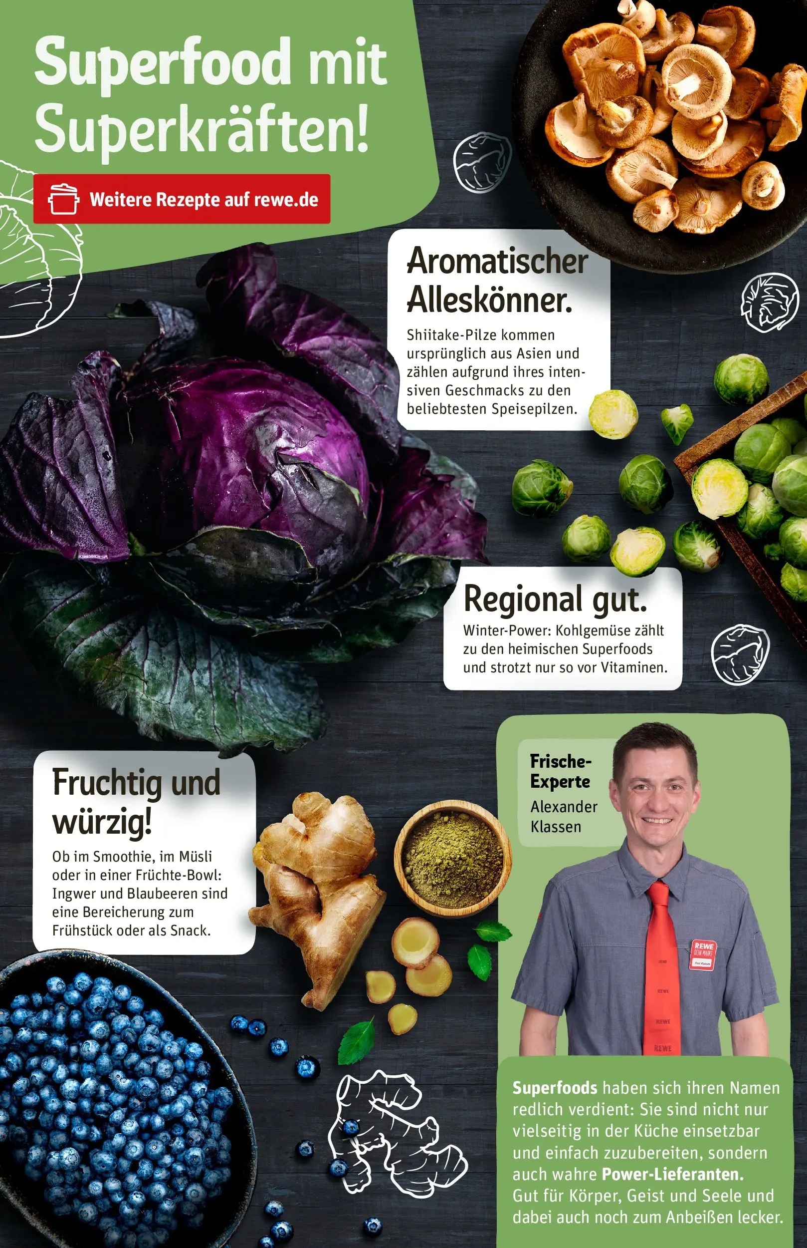 REWE Prospekt ab 22.02.2026 zum Blättern » Angebote | Seite: 15 | Produkte: Musli, Küche, Blaubeeren