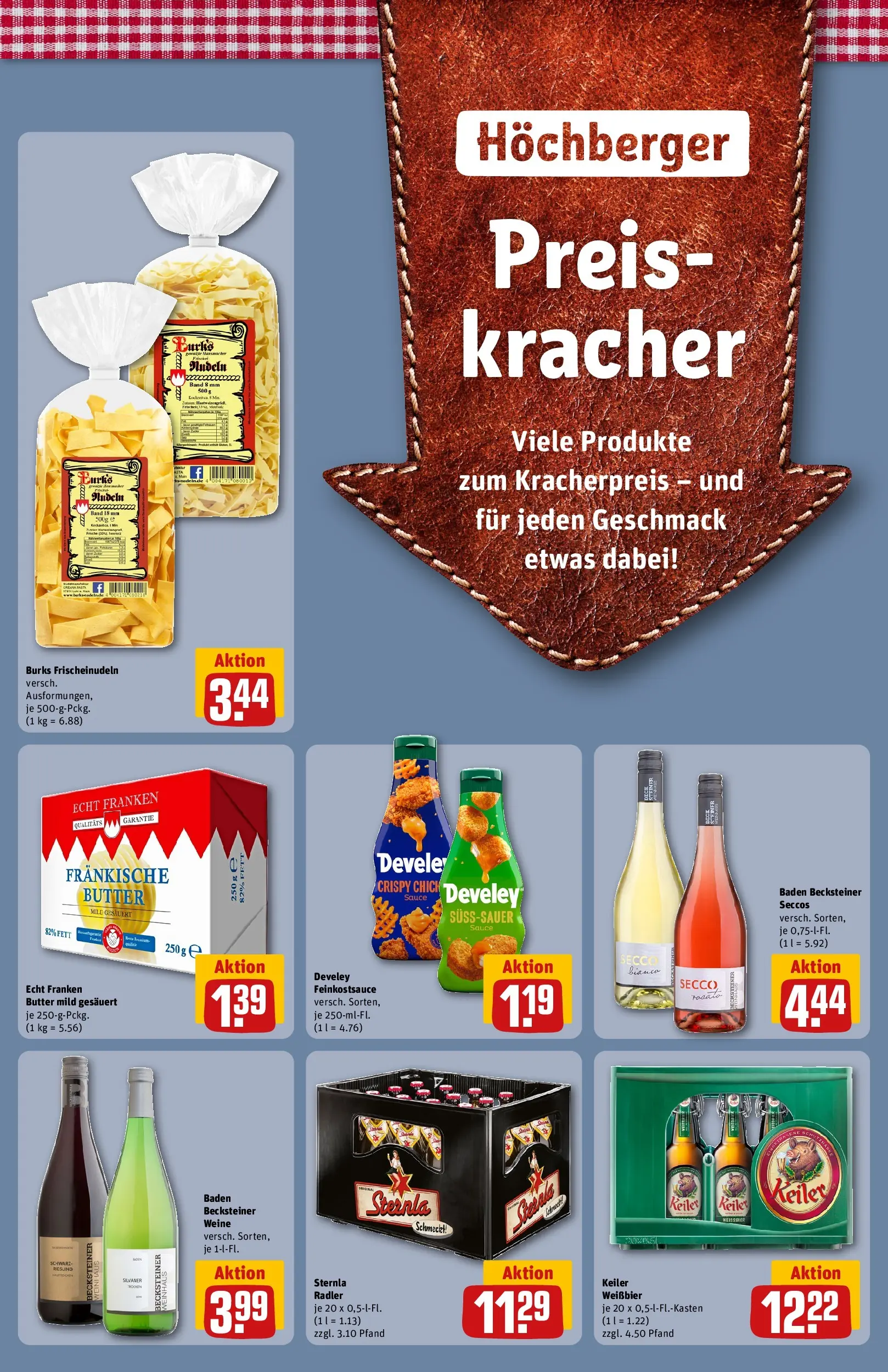 REWE Prospekt ab 22.02.2026 zum Blättern » Angebote | Seite: 37 | Produkte: Butter, Mars, Radler, Nudeln
