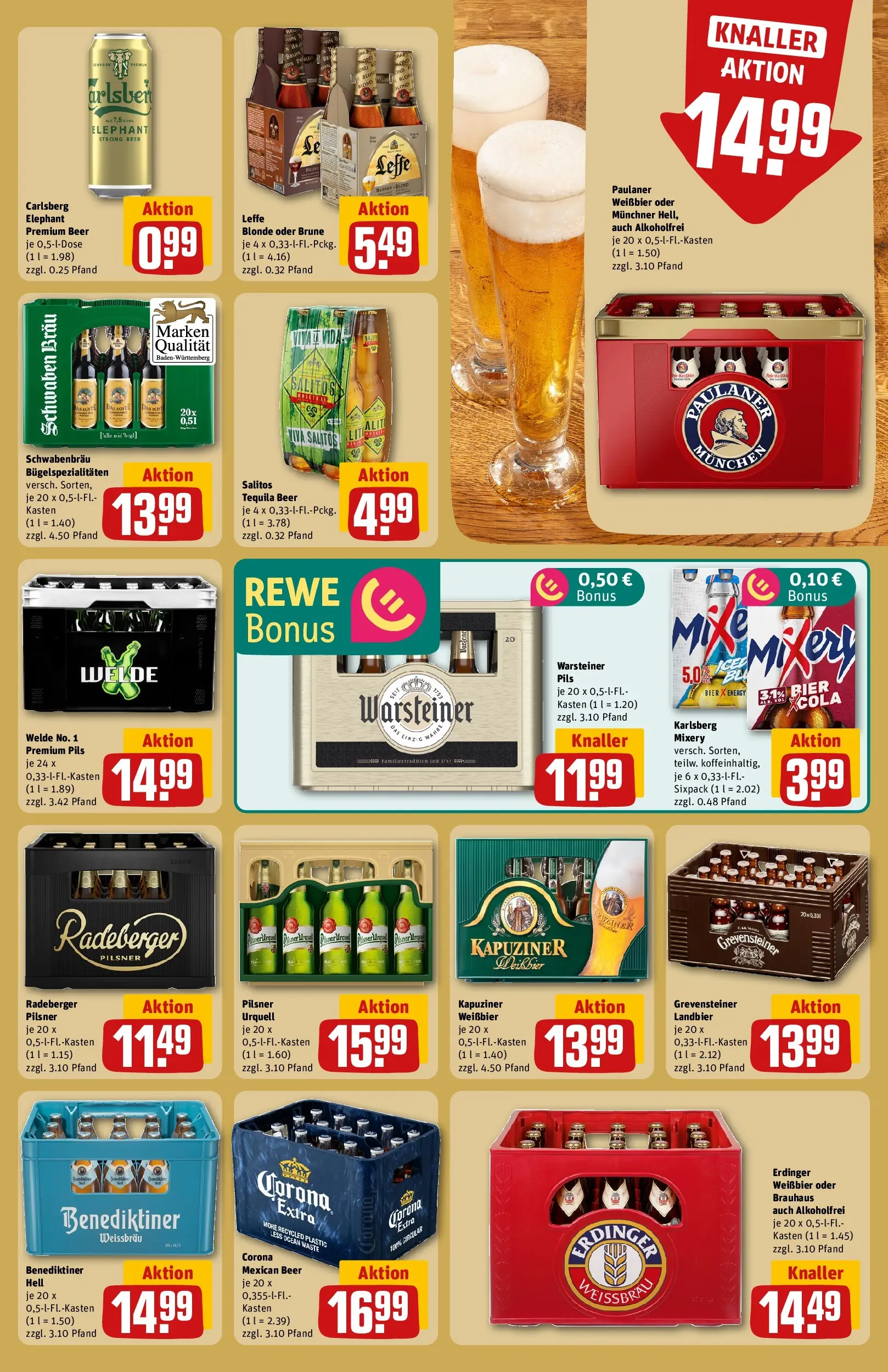 REWE Prospekt ab 22.02.2026 zum Blättern » Angebote | Seite: 17 | Produkte: Energy, Bier, Pils, Mixery