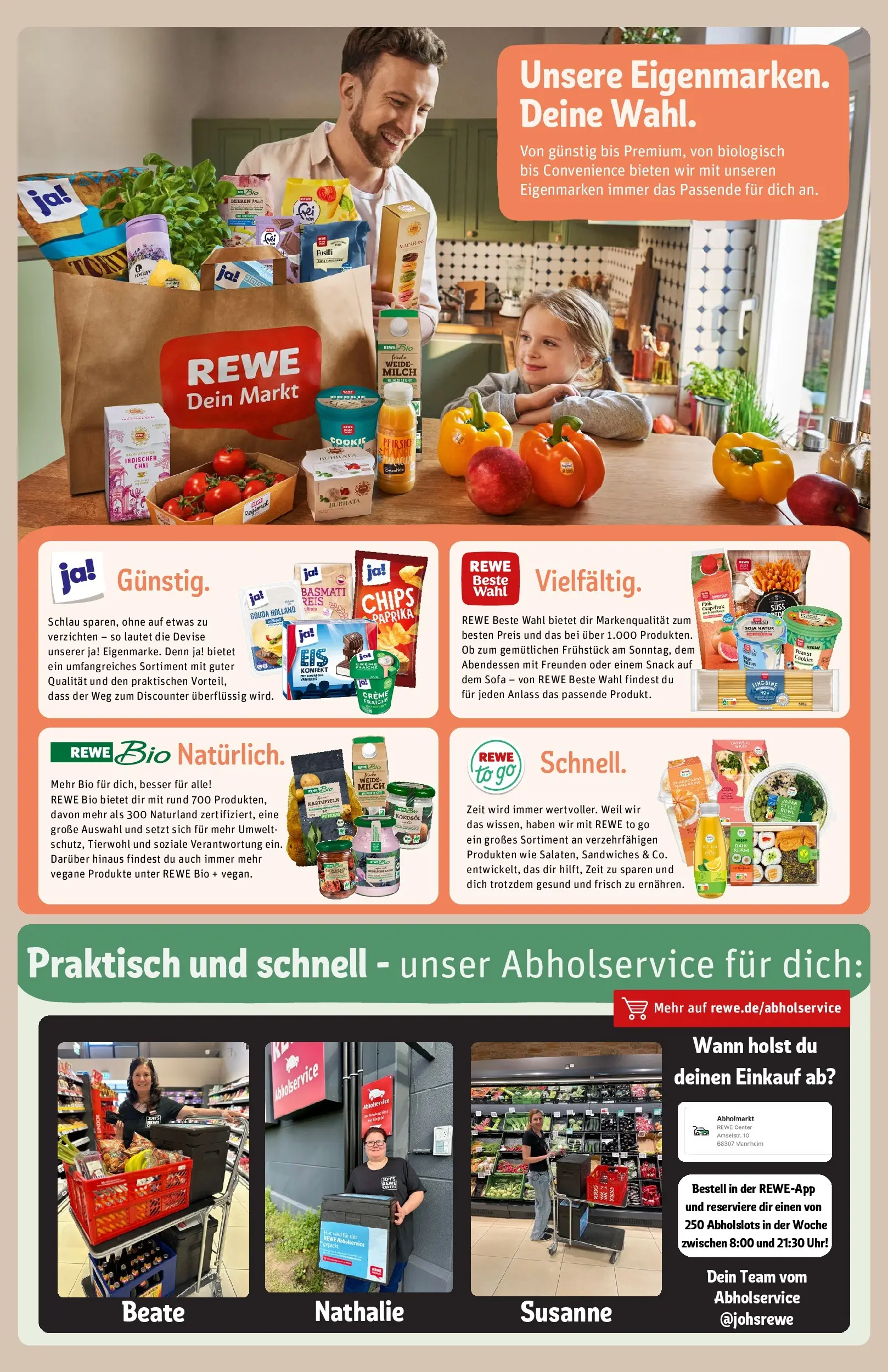 REWE Prospekt ab 22.02.2026 zum Blättern » Angebote | Seite: 26 | Produkte: Milch, Grapefruit, Burrata, Eis