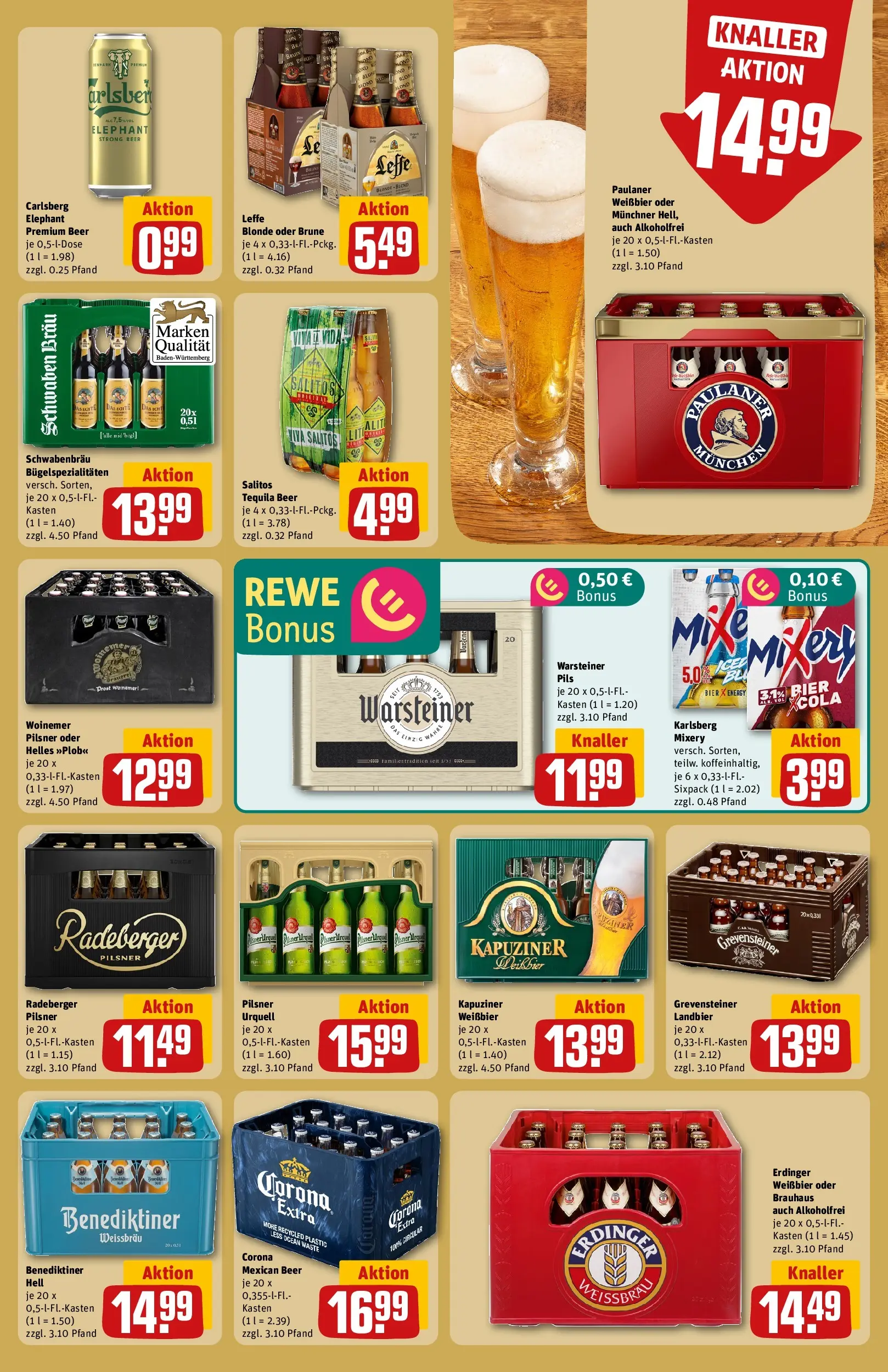 REWE Prospekt ab 22.02.2026 zum Blättern » Angebote | Seite: 17 | Produkte: Carlsberg, Energy, Bier, Mixery