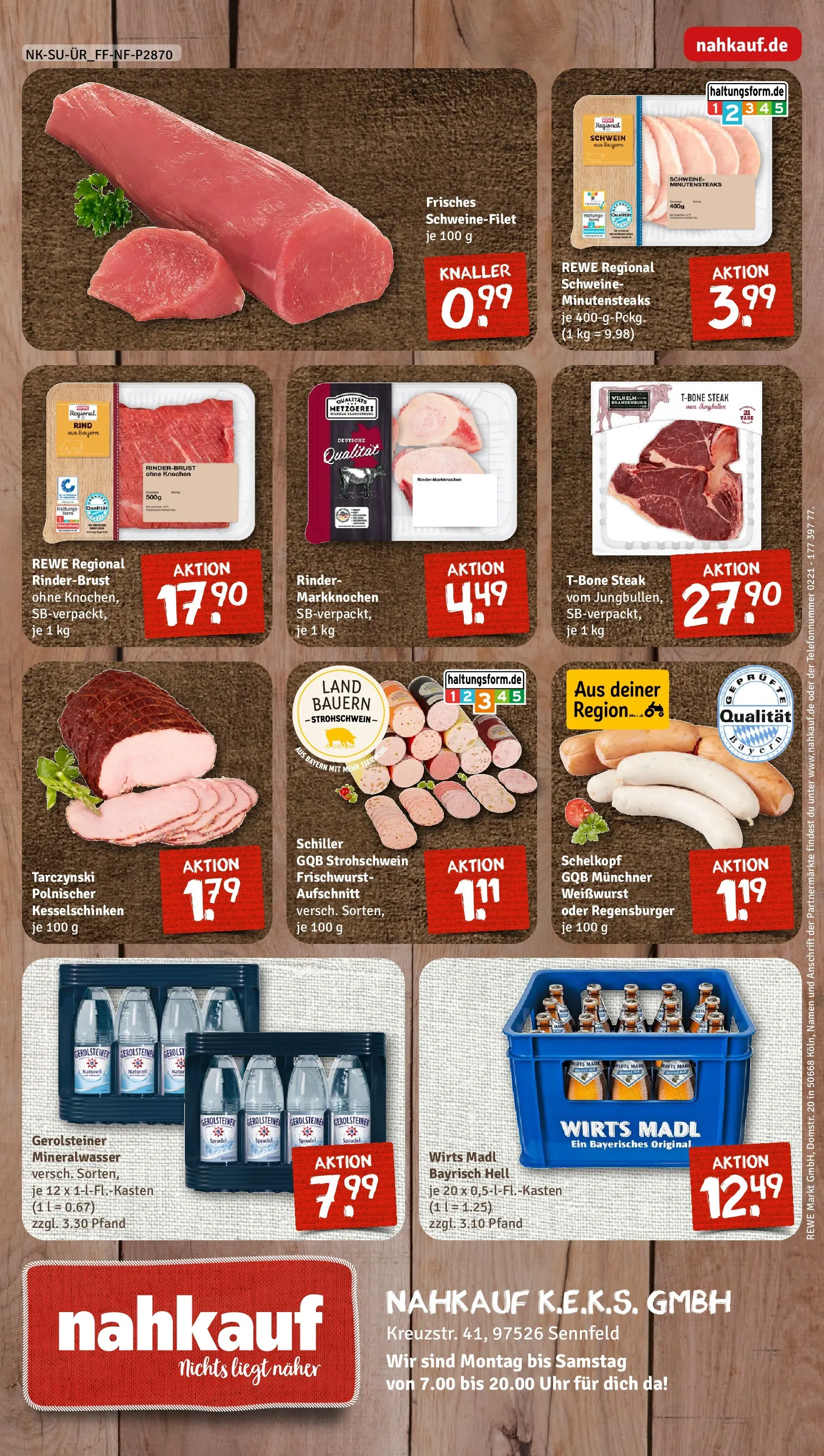 REWE Prospekt ab 22.02.2026 zum Blättern » Angebote | Seite: 8