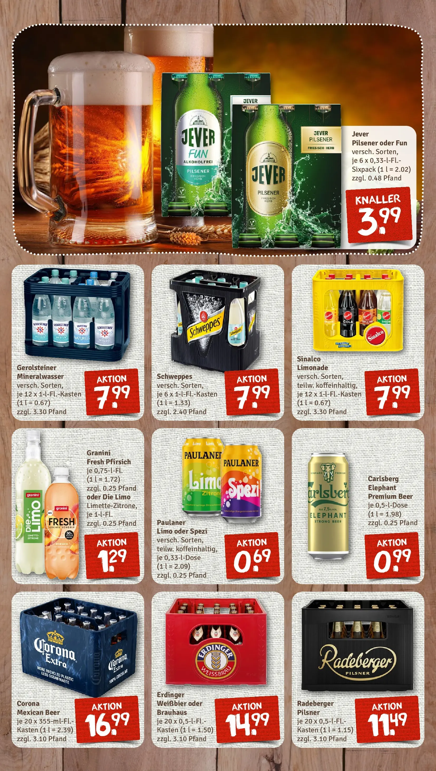 REWE Prospekt ab 22.02.2026 zum Blättern » Angebote | Seite: 11 | Produkte: Carlsberg, Limonade, Zitrone, Radeberger pilsner
