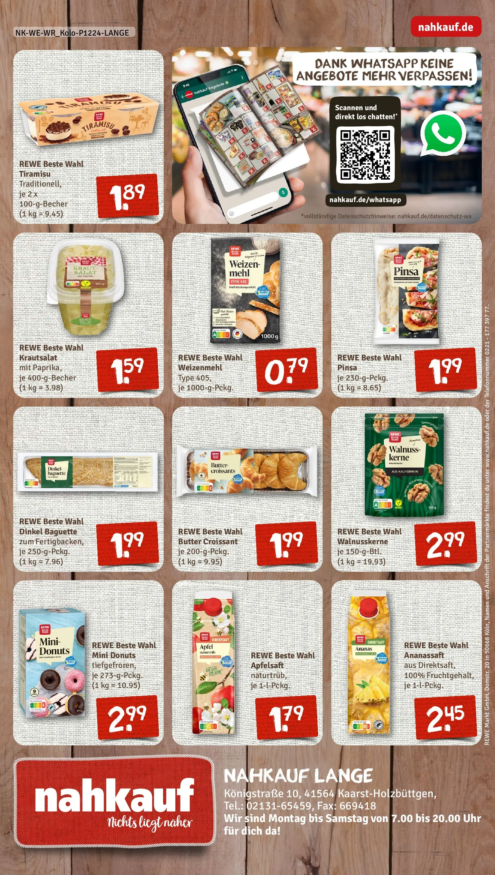 REWE Prospekt ab 22.02.2026 zum Blättern » Angebote | Seite: 8 | Produkte: Äpfel, Ananas, Donuts, Paprika