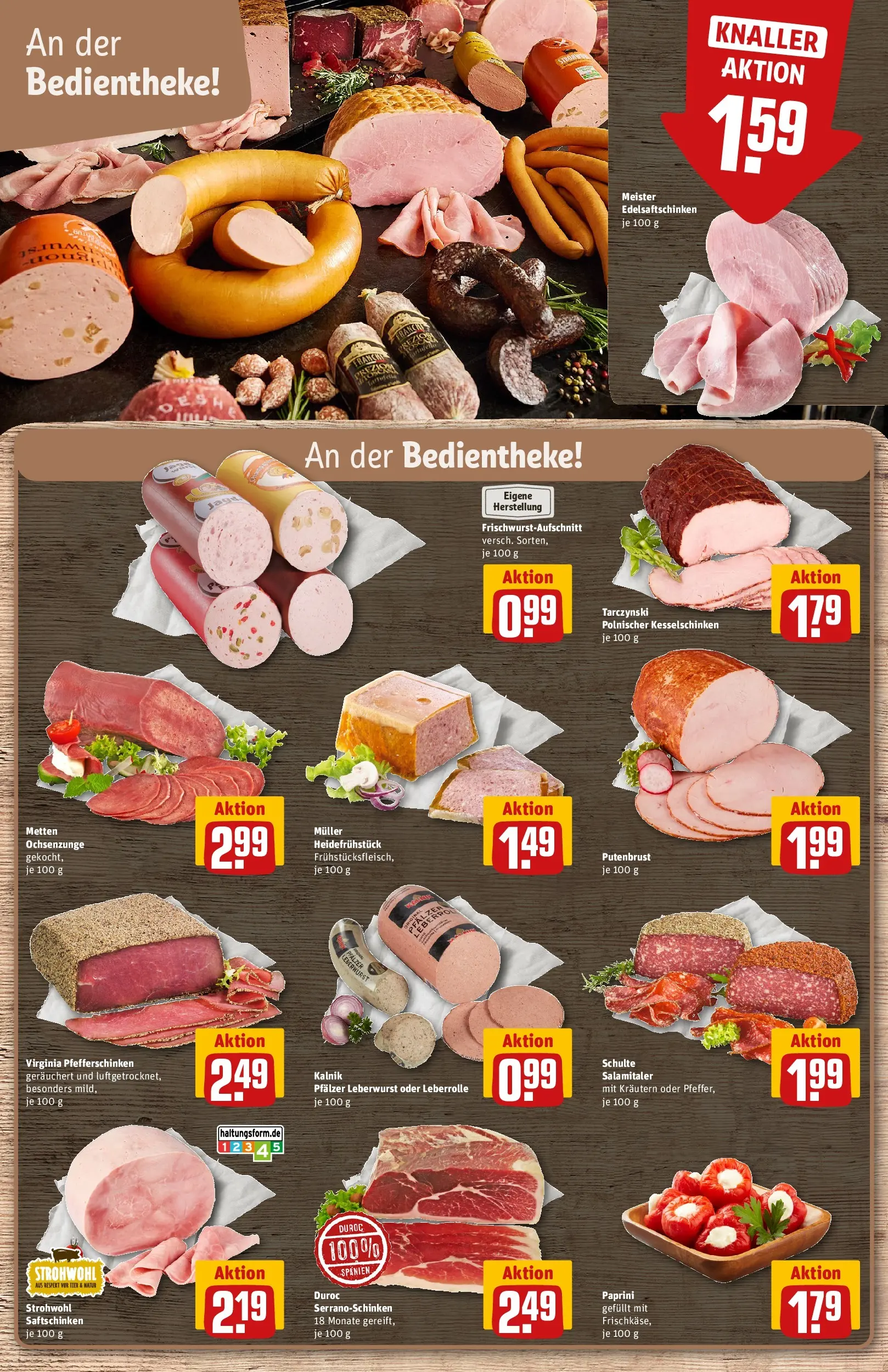 REWE Prospekt ab 22.02.2026 zum Blättern » Angebote | Seite: 10 | Produkte: Salami