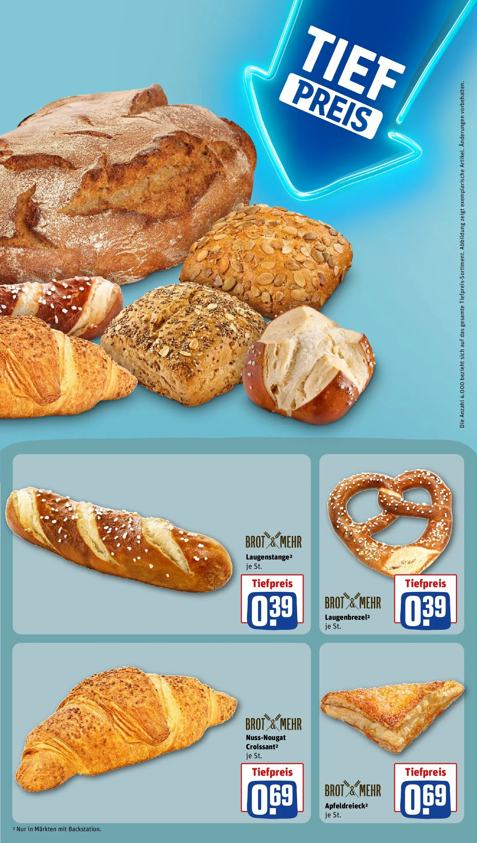 REWE Prospekt ab 22.02.2026 zum Blättern » Angebote | Seite: 11 | Produkte: Croissant, Brot