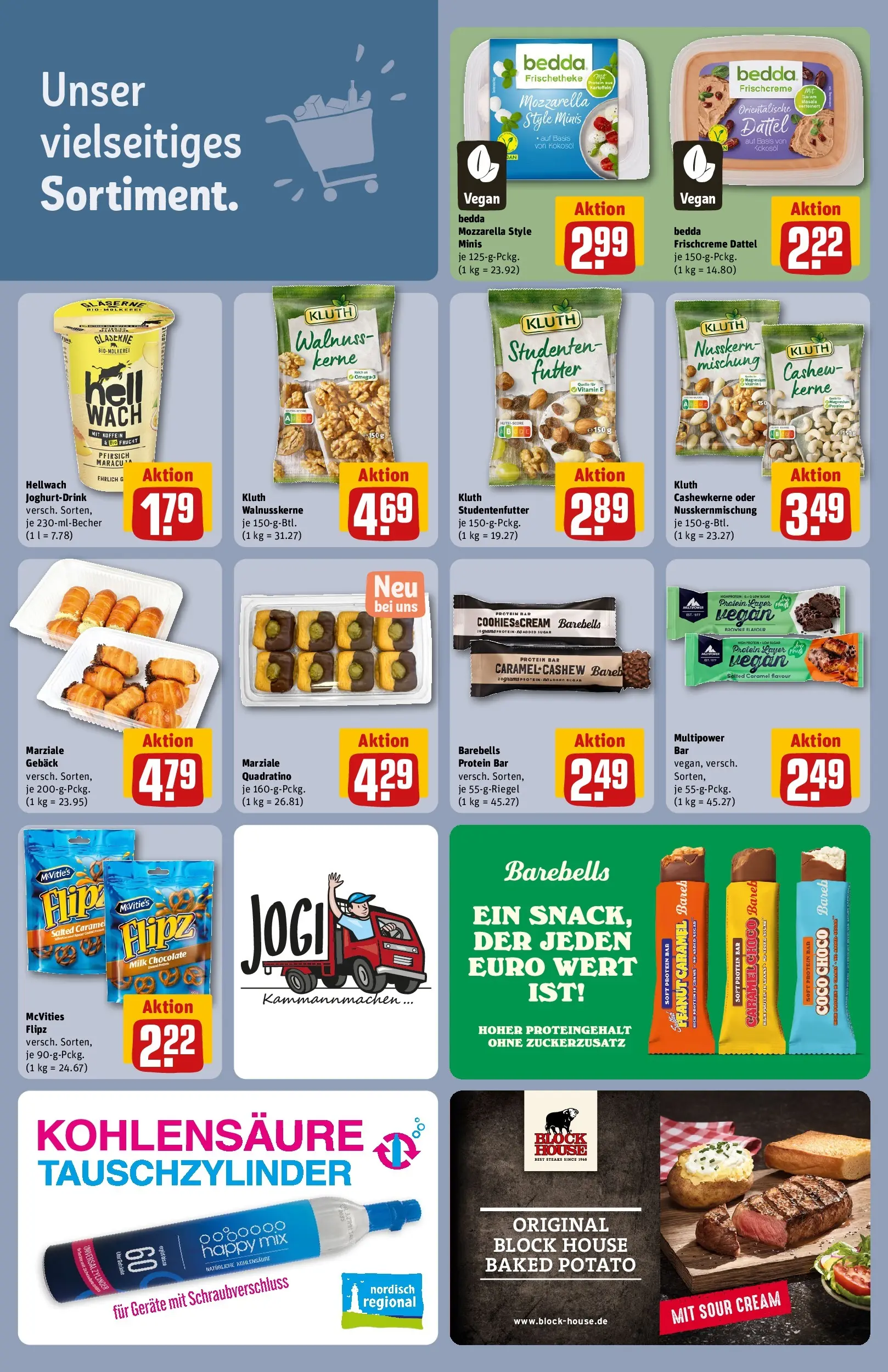 REWE Prospekt ab 22.02.2026 zum Blättern » Angebote | Seite: 36 | Produkte: Energy, Mozzarella, Pfirsich, Dattel