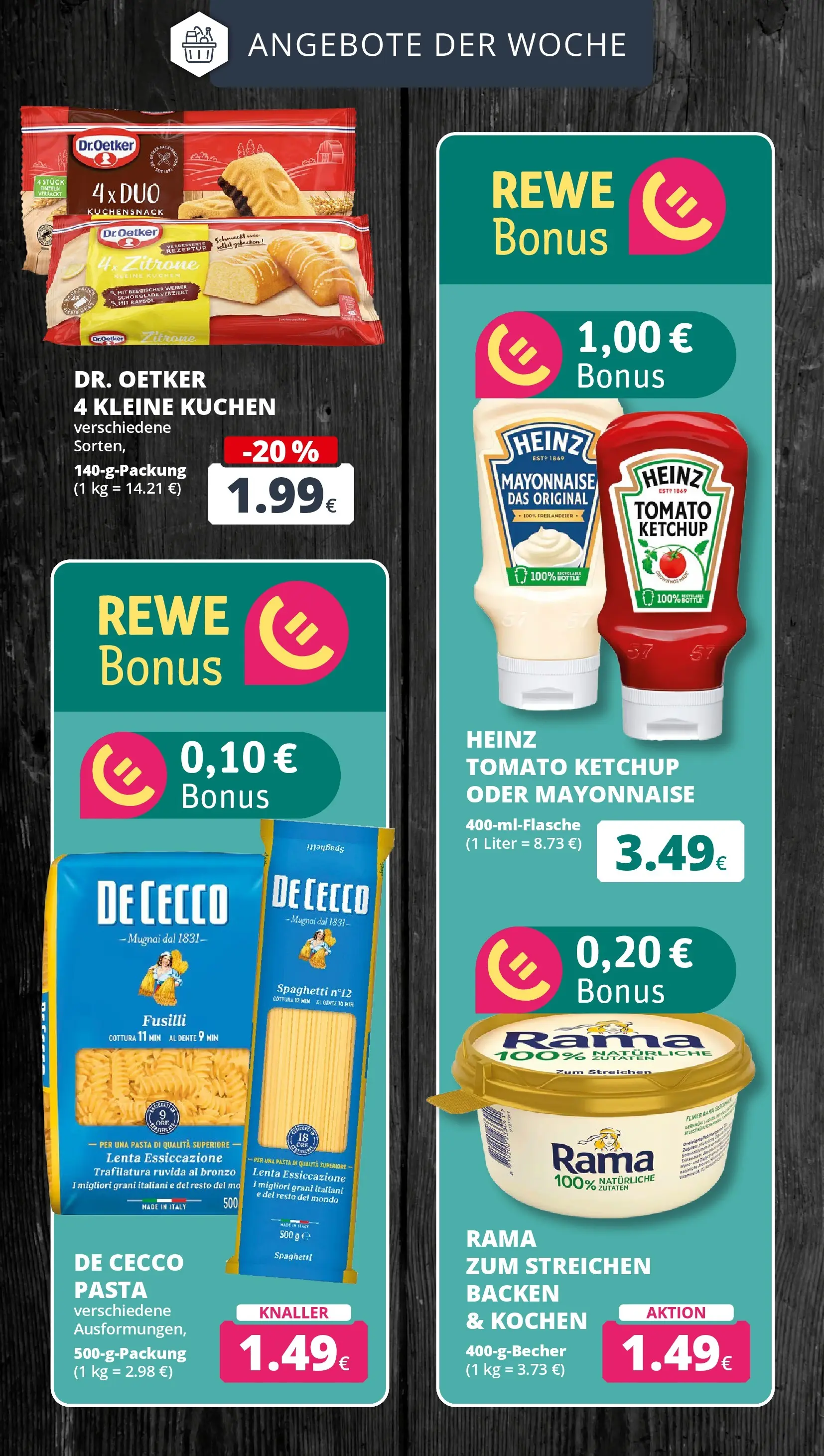 REWE Prospekt ab 22.02.2026 zum Blättern » Angebote | Seite: 5 | Produkte: Schokolade, Mayonnaise, Zitrone, Pasta