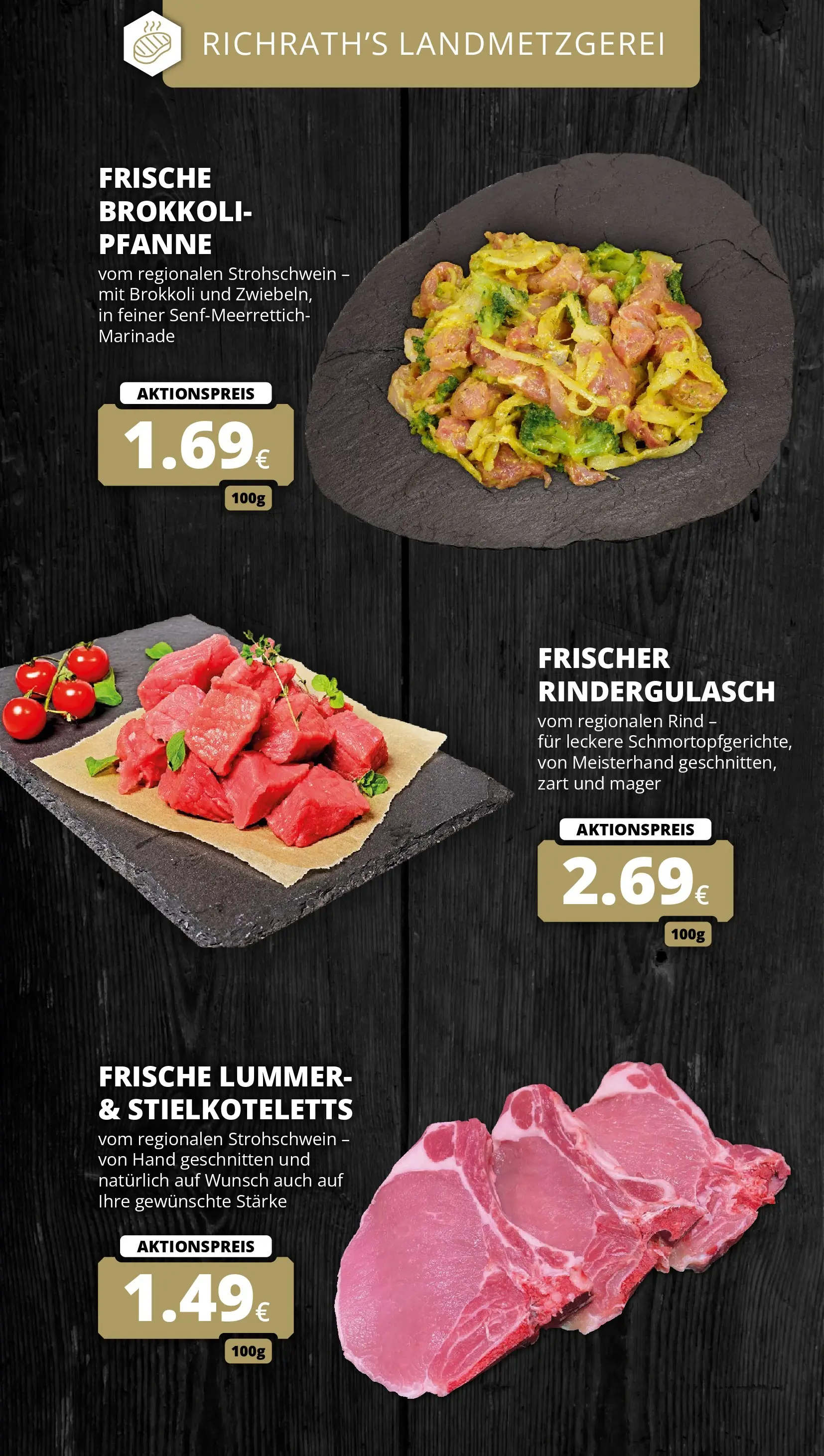 REWE Prospekt ab 22.02.2026 zum Blättern » Angebote | Seite: 10 | Produkte: Rindergulasch, Brokkoli