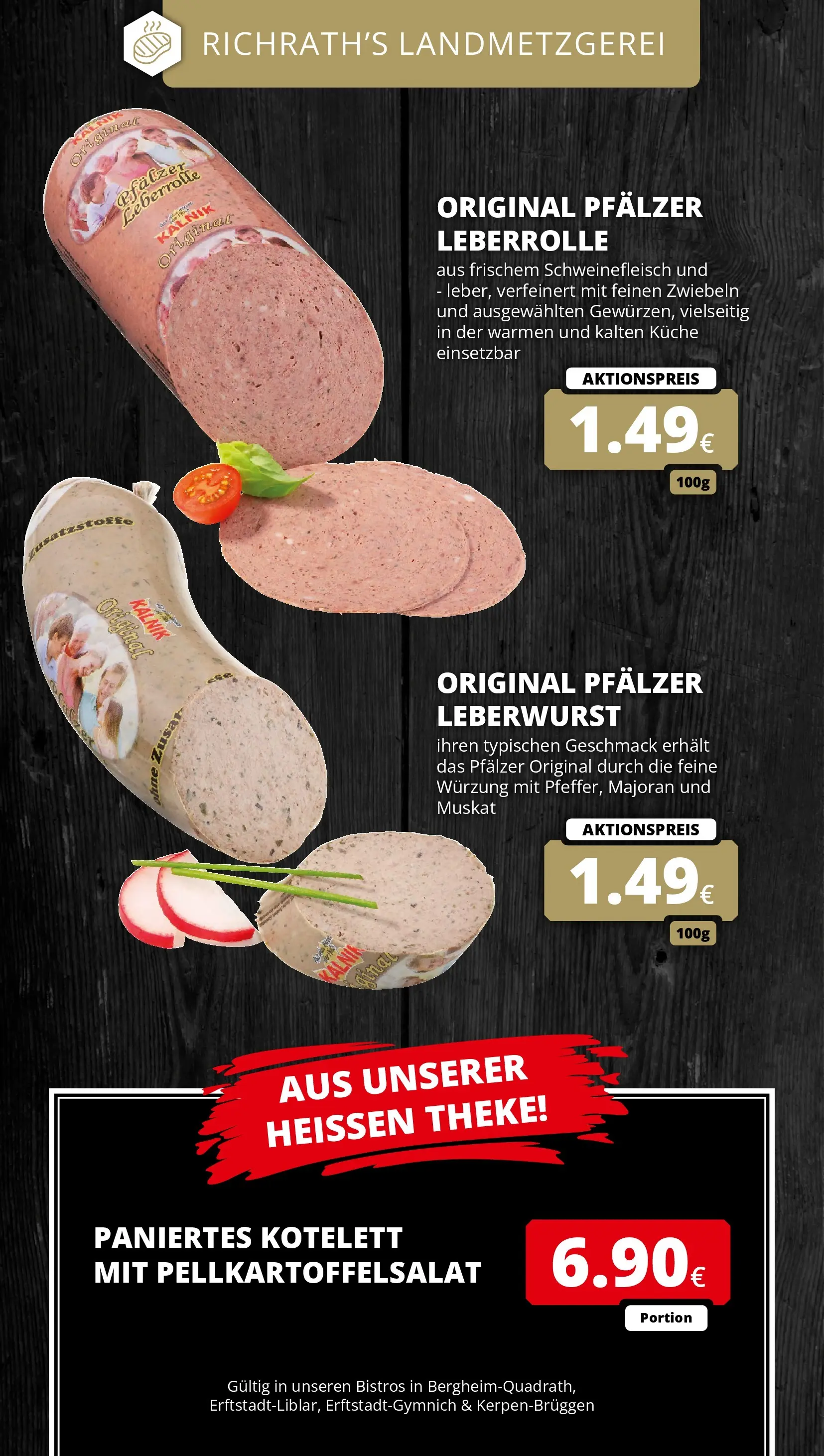 REWE Prospekt ab 22.02.2026 zum Blättern » Angebote | Seite: 12 | Produkte: Theke, Küche, Zwiebeln, Schweinefleisch