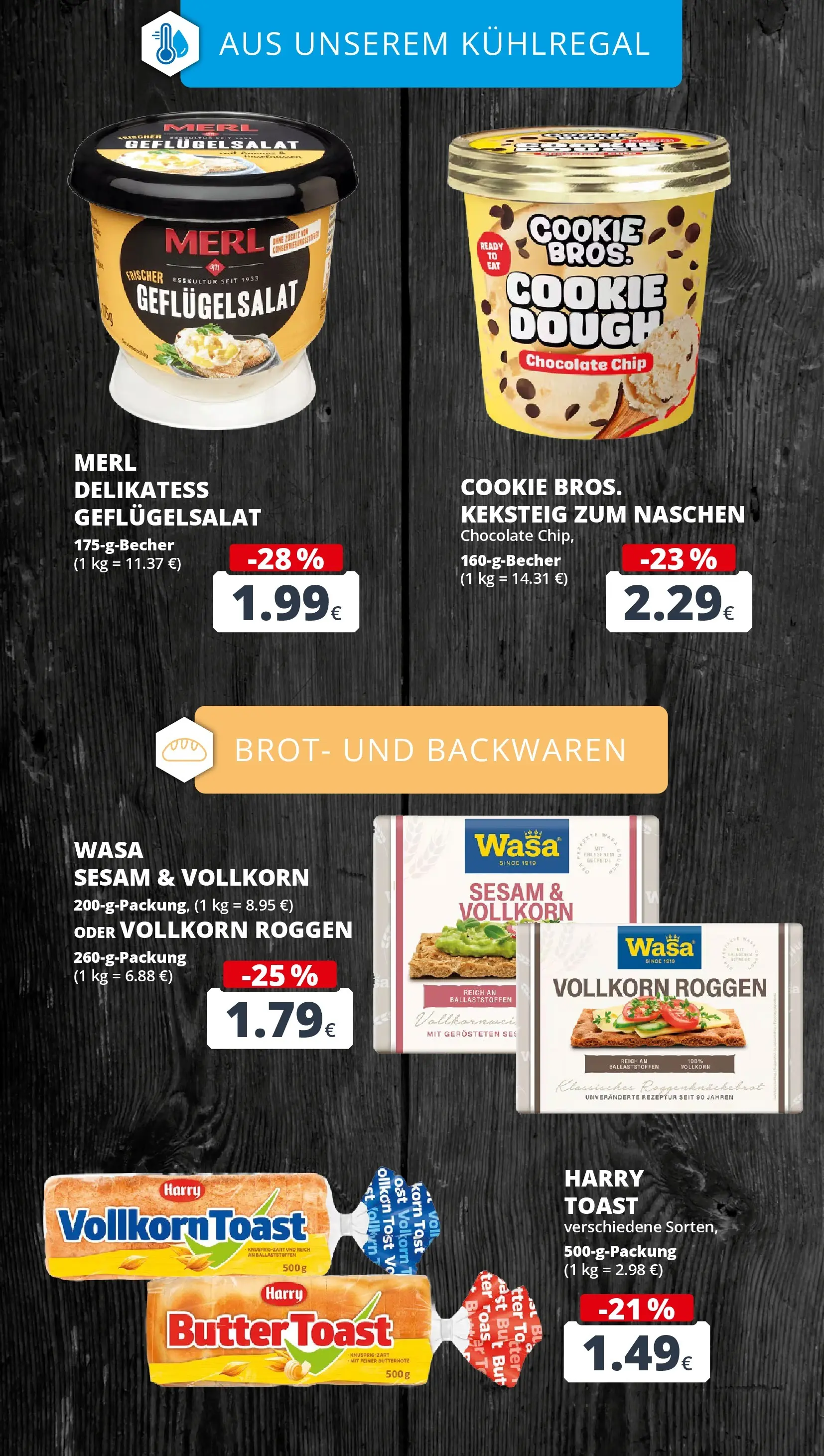 REWE Prospekt ab 22.02.2026 zum Blättern » Angebote | Seite: 16 | Produkte: Butter, Toast, Brot